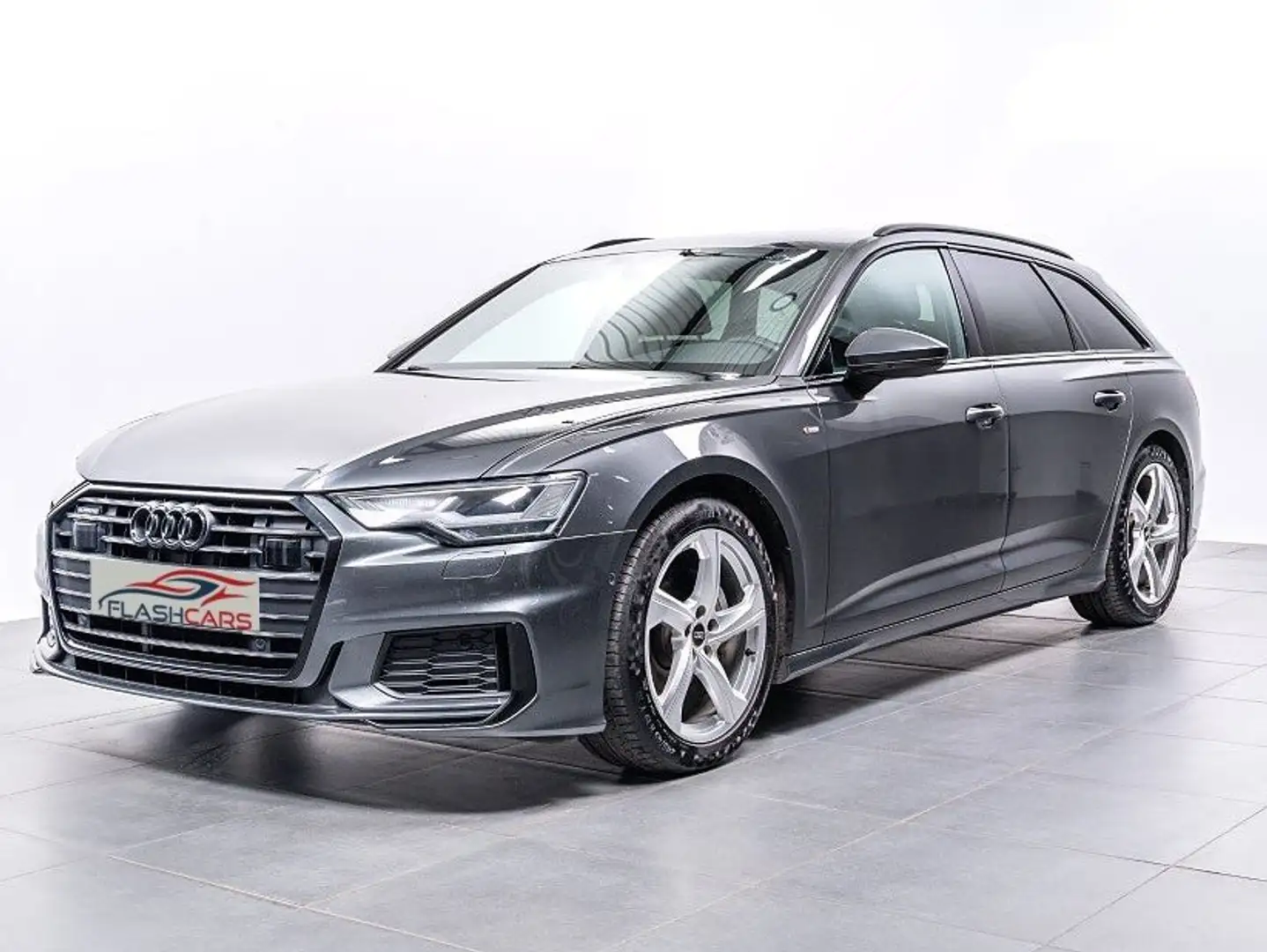 Audi A6 40 TDI quattro S-Line STH RFK AHV NAVI LED Grau - 2