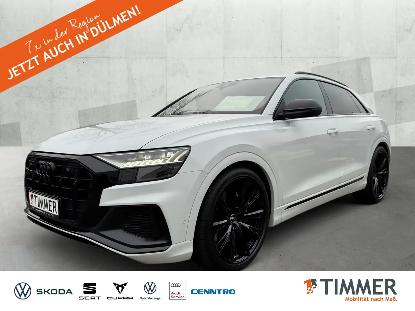Audi SQ8 4.0 TFSI quattro tiptronic *NACHT*NP 136T*SOFT-C Білий - 1