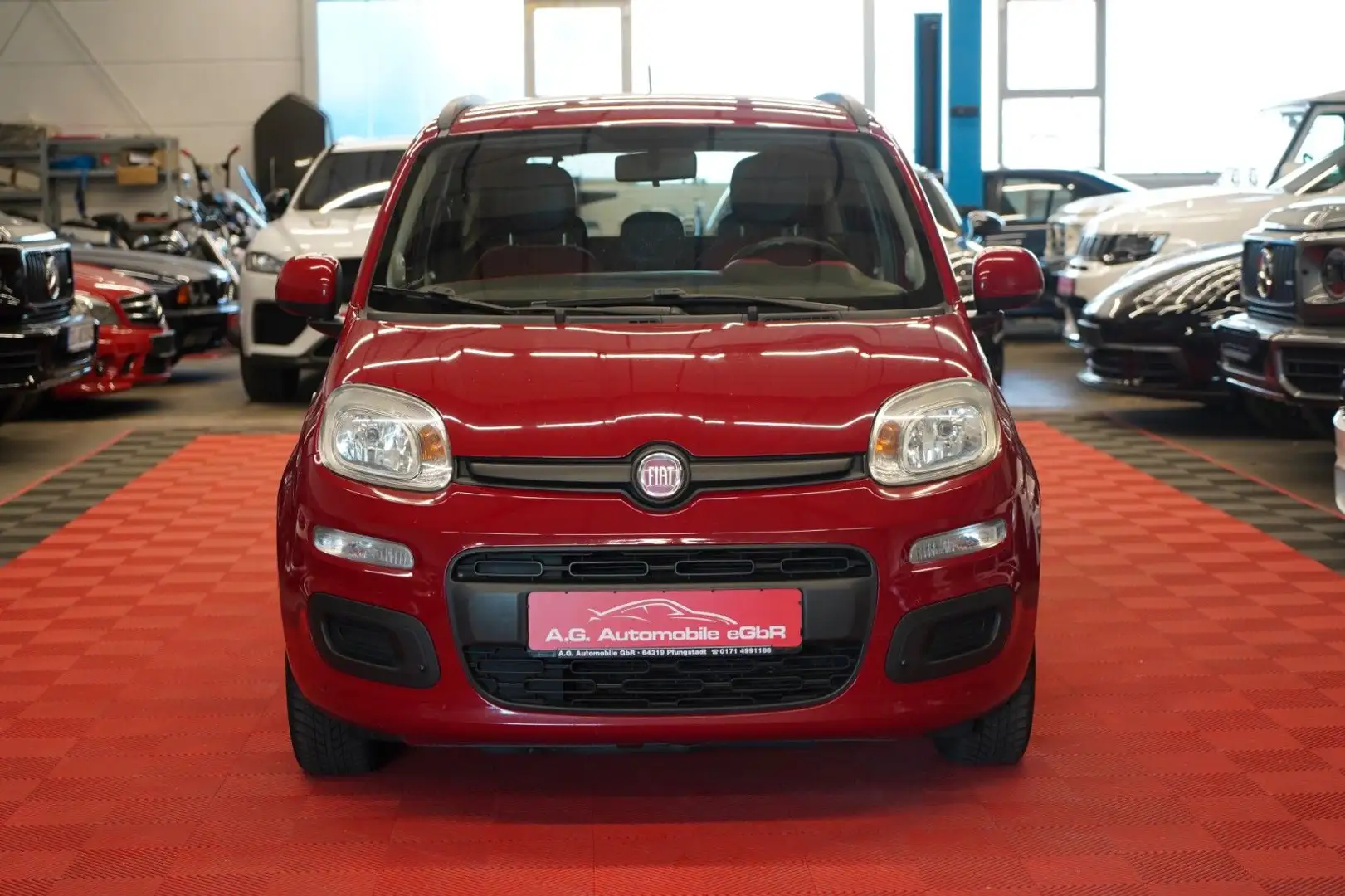 Fiat Panda 1.2 Lounge 1-Hand*Unfallfrei*Klima Rot - 2