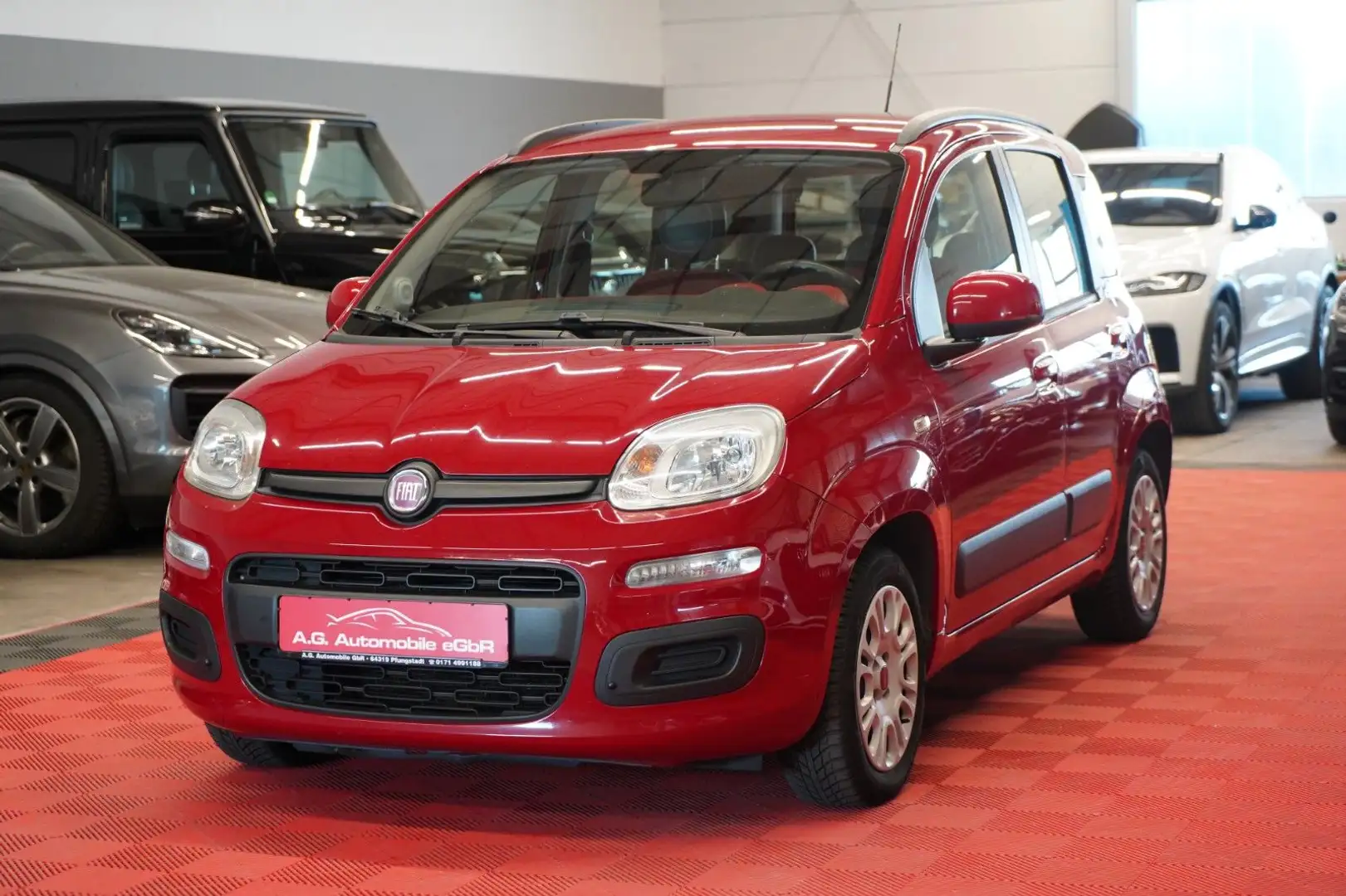 Fiat Panda 1.2 Lounge 1-Hand*Unfallfrei*Klima Rot - 1