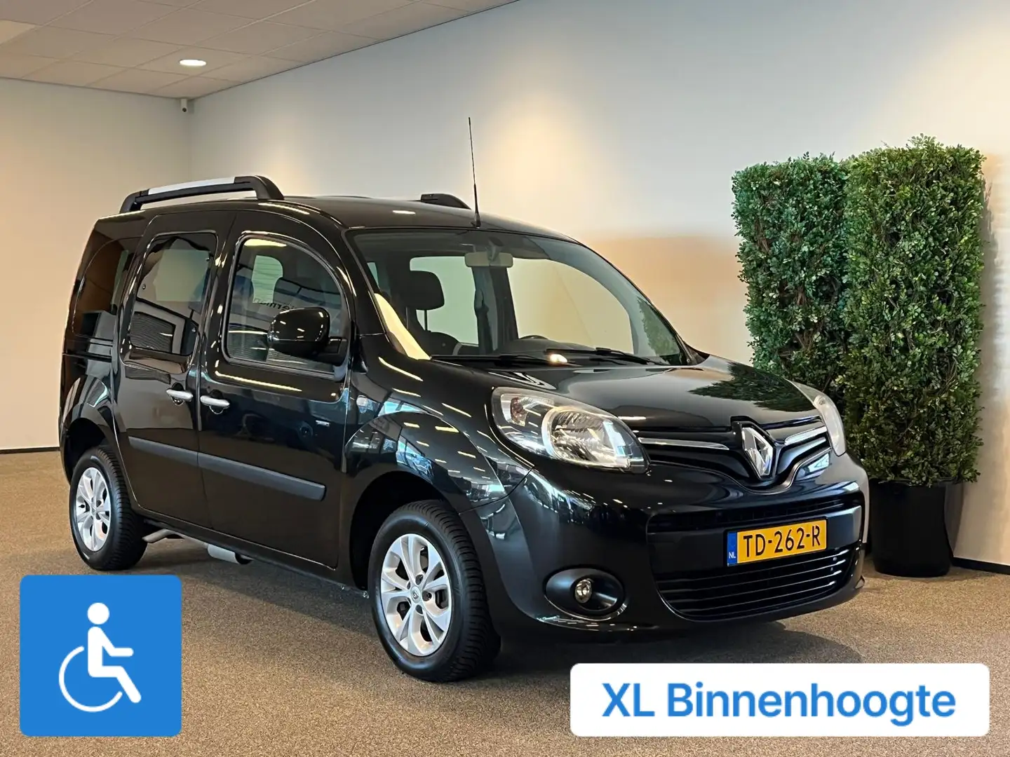 Renault Kangoo Rolstoelauto XXL-Ombouw 150cm Zwart - 1
