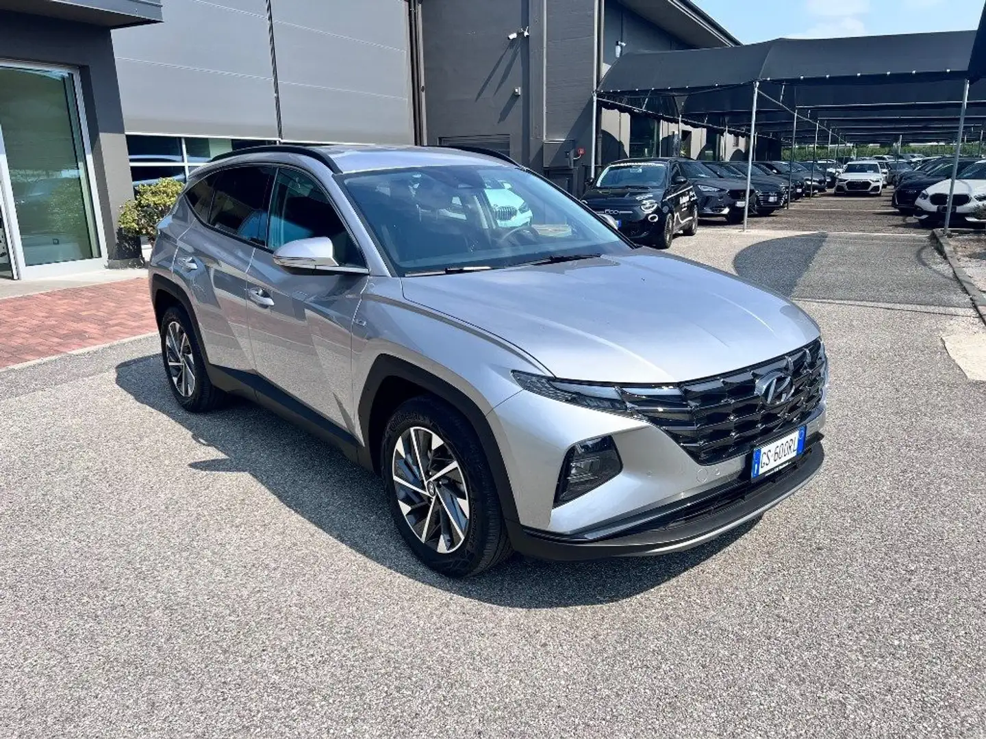 Hyundai TUCSON 1.6 CRDI 48V XLine Zilver - 2