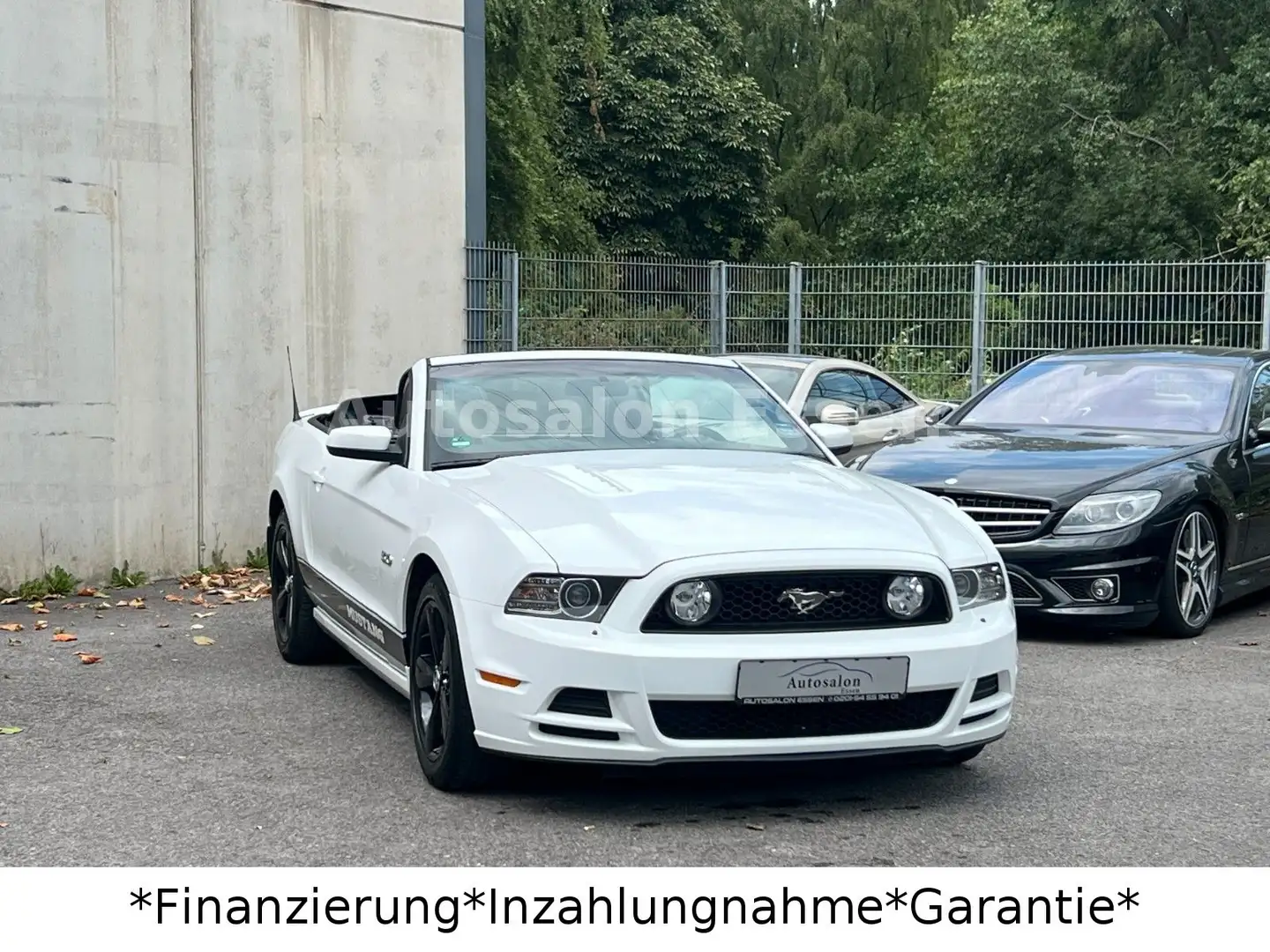 Ford Mustang 5.0 GT V8*Cabrio*Automatik*Unfallfrei* Weiß - 2
