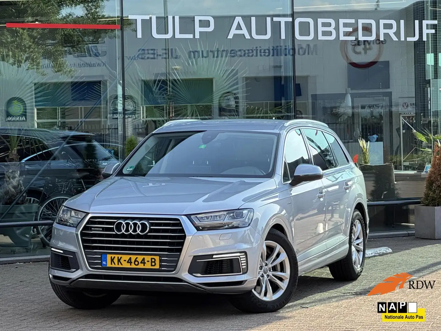 Audi Q7 e-tron 3.0 TDI quattro Premium 2016 dealer ond Nieuw staa Grau - 1