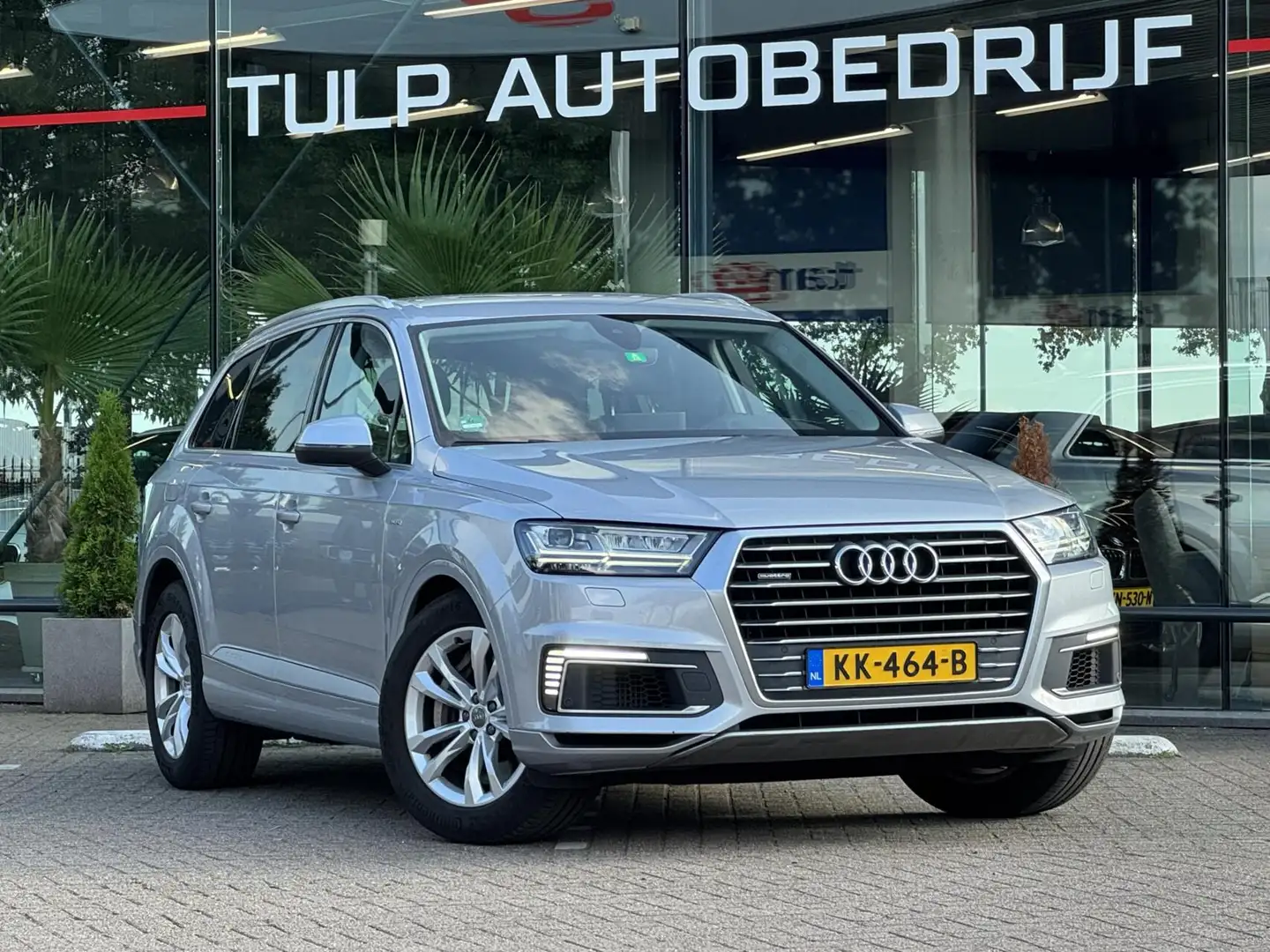 Audi Q7 e-tron 3.0 TDI quattro Premium 2016 dealer ond Nieuw staa Grau - 2
