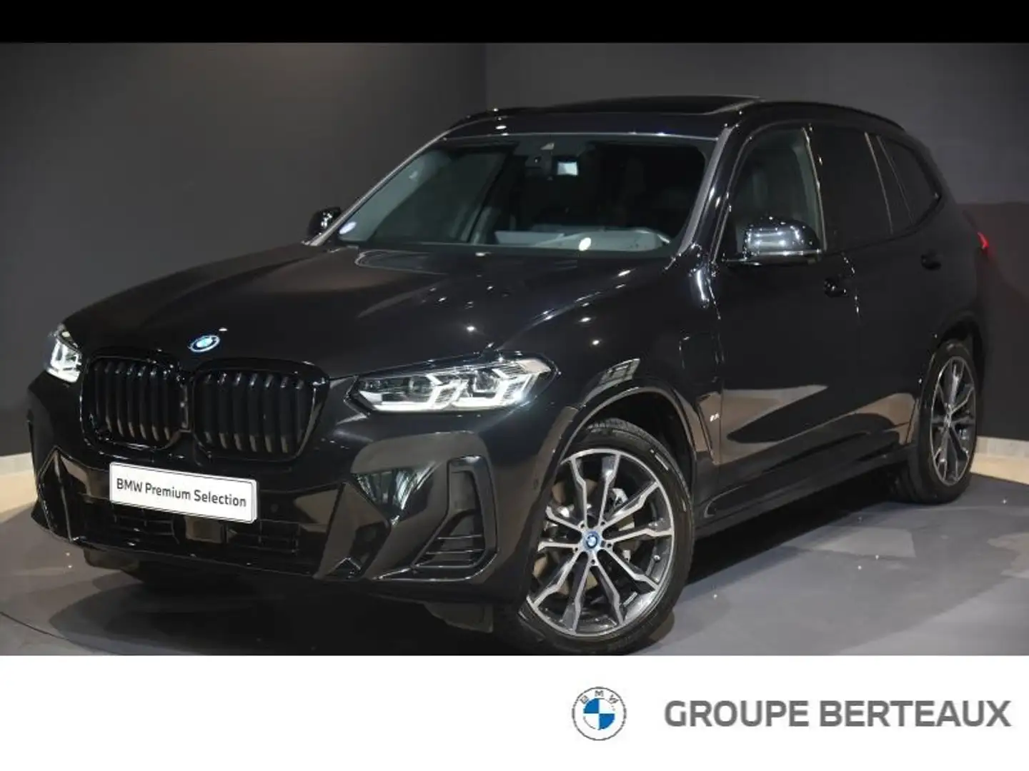 BMW X3 xDrive30e 292ch M Sport Noir - 1