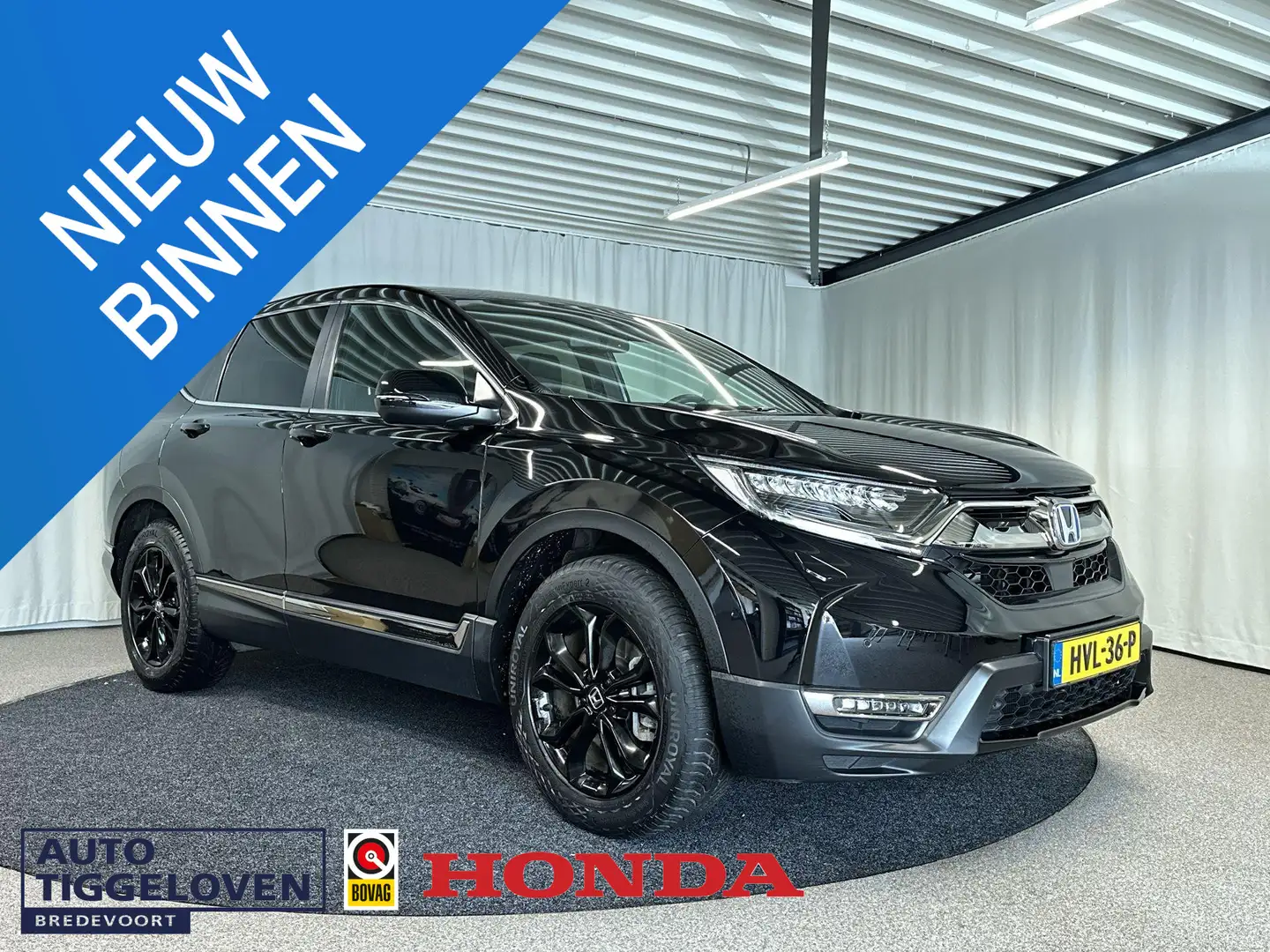 Honda CR-V 2.0 Hybrid AWD Lifestyle Blackline | Automaat | Le Zwart - 1