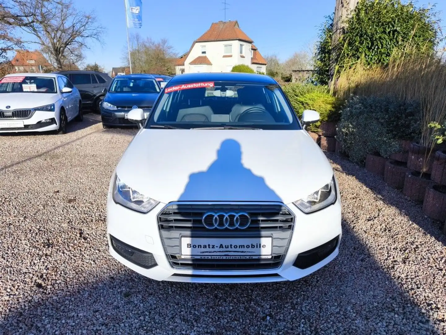 Audi A1 1.4 TFSI Sportback *Klimatr,Leder,Sitzhzg,PDC,BT* Blanc - 2