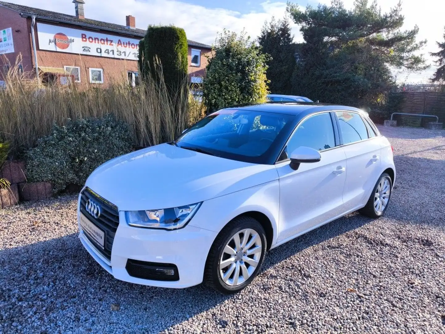 Audi A1 1.4 TFSI Sportback *Klimatr,Leder,Sitzhzg,PDC,BT* Blanc - 1