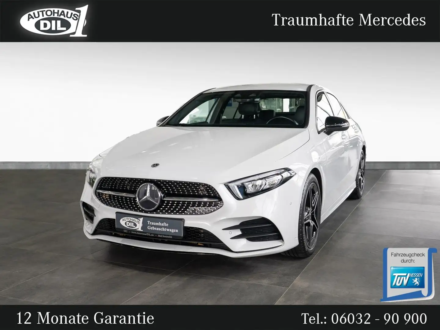 Mercedes-Benz A 200 7G-DCT Limo. *AMG*NIGHT*R-KAMERA*AMBIENTE* Weiß - 2