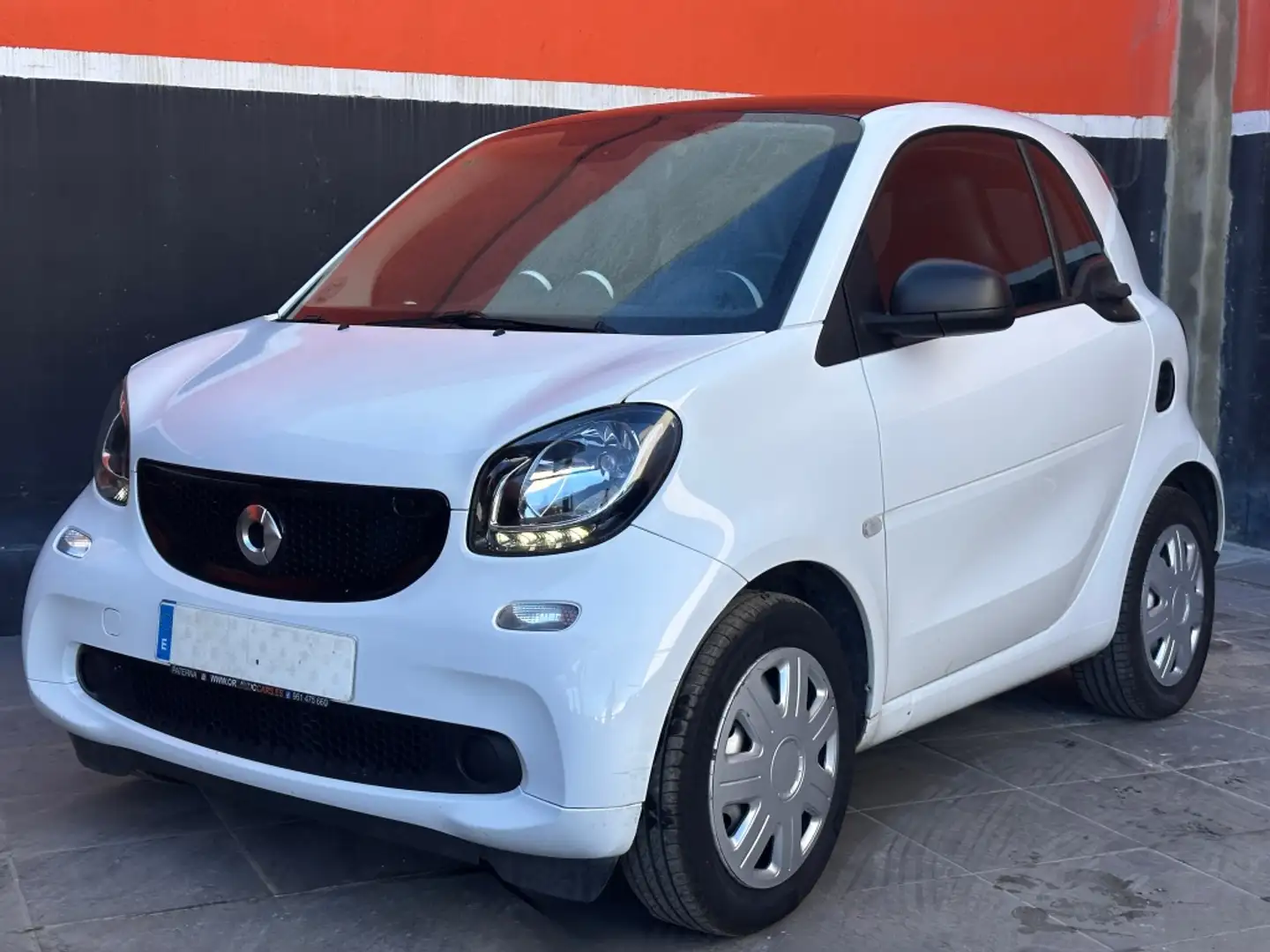 smart forTwo Coupé 52 Passion Aut. Blanco - 1