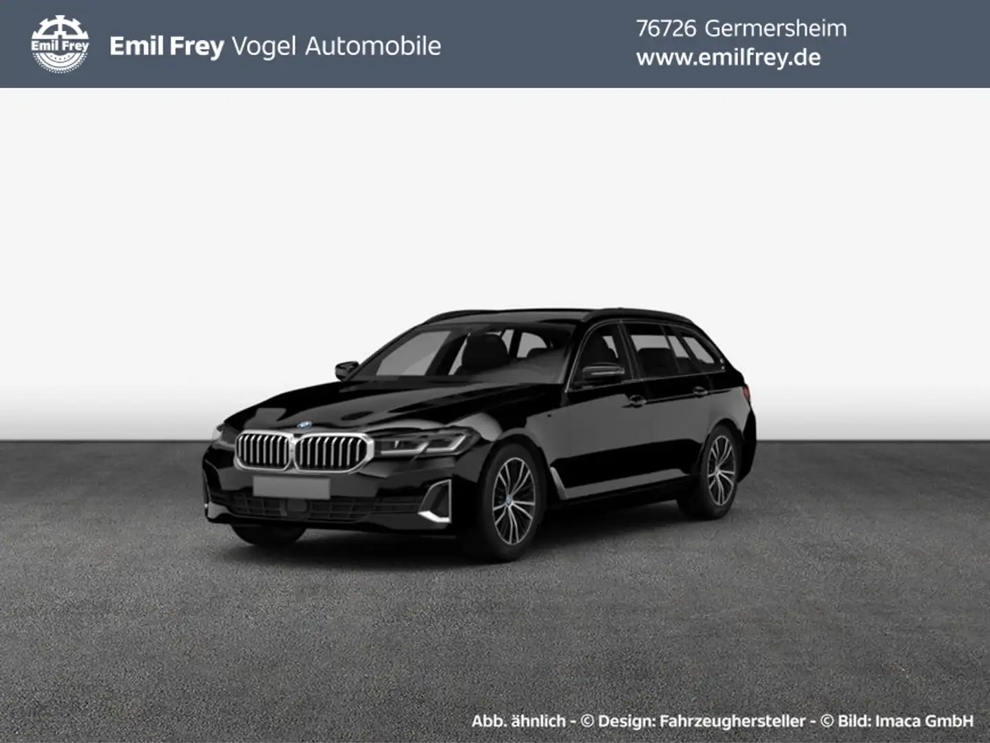 BMW 520 i Touring Aut. Klimaautomatik* SHZ* Schwarz - 1