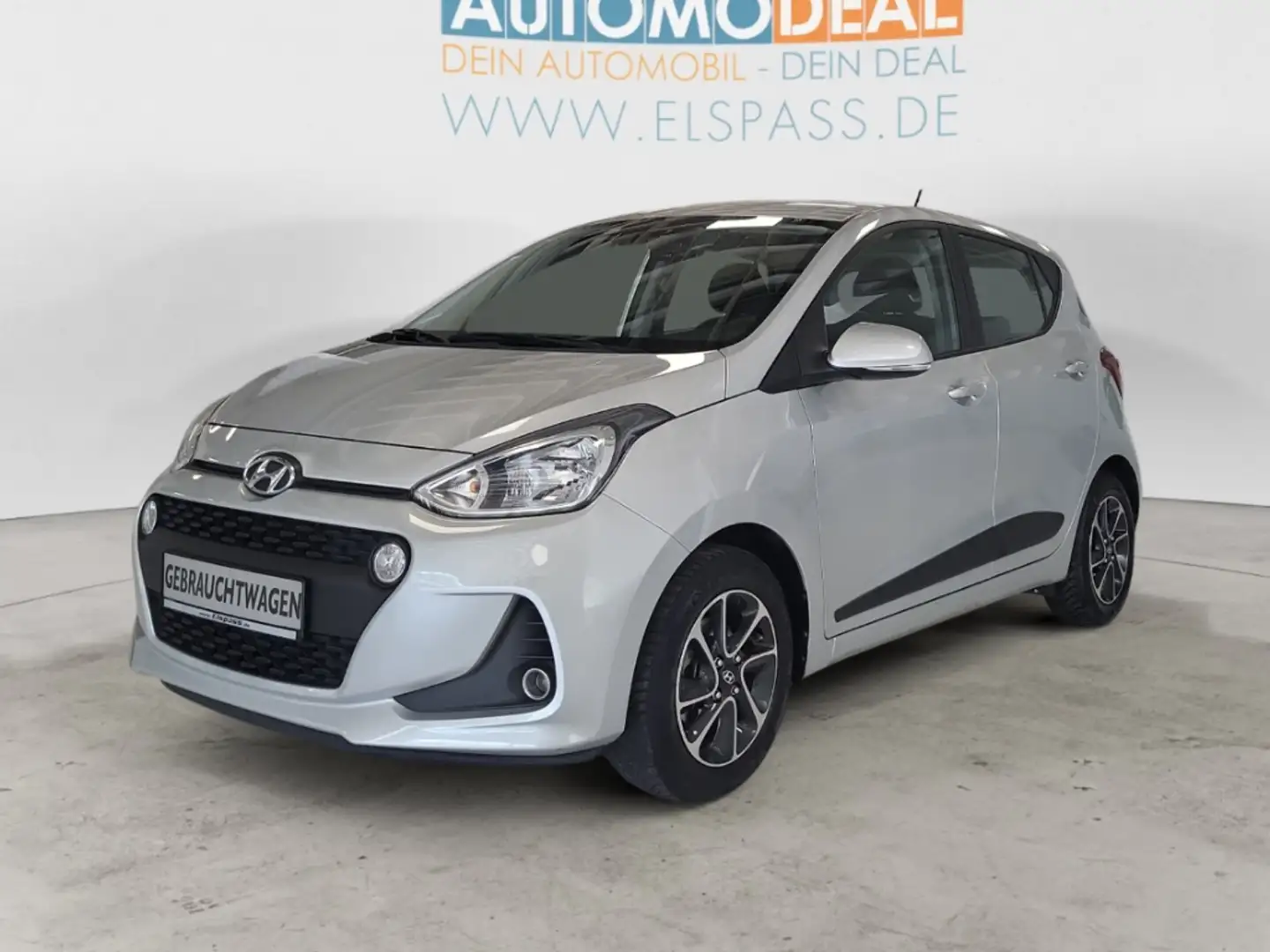 Hyundai i10 Style AUTOMATIK ALLWETTER SITZ.HZG LENKR.HZG ALU P Ezüst - 2