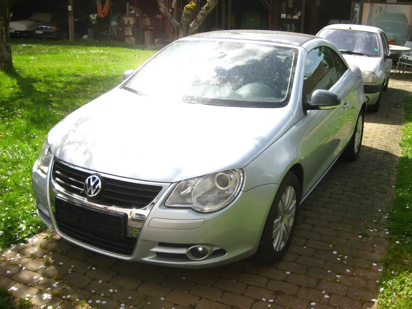 Volkswagen Eos 2.0 FSI***Klimaaut.**LEDER schwarz**orig 115.000km Argent - 1