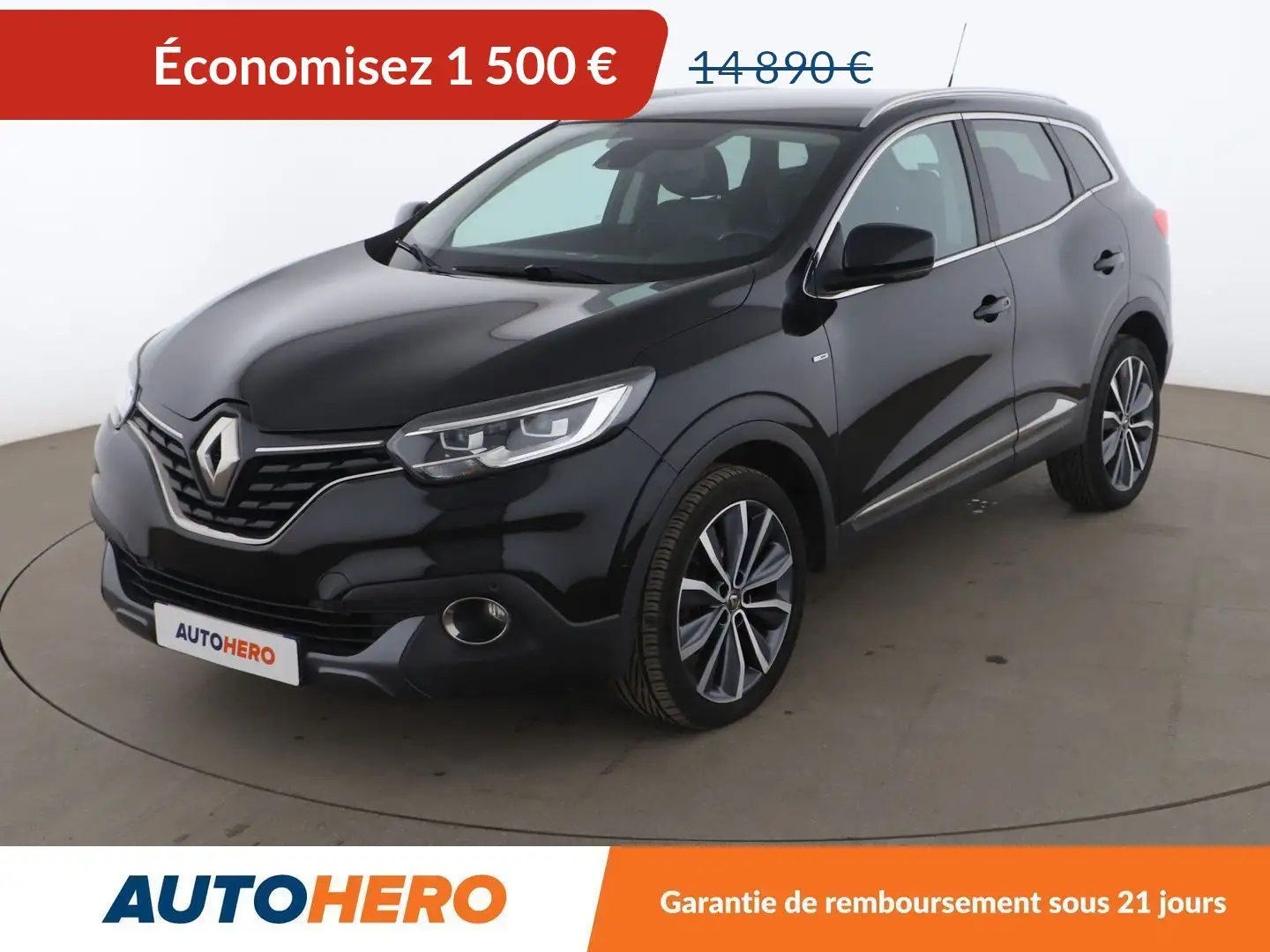 Renault Kadjar 1.6 dCi Energy Bose Edition X-Tronic Noir - 1
