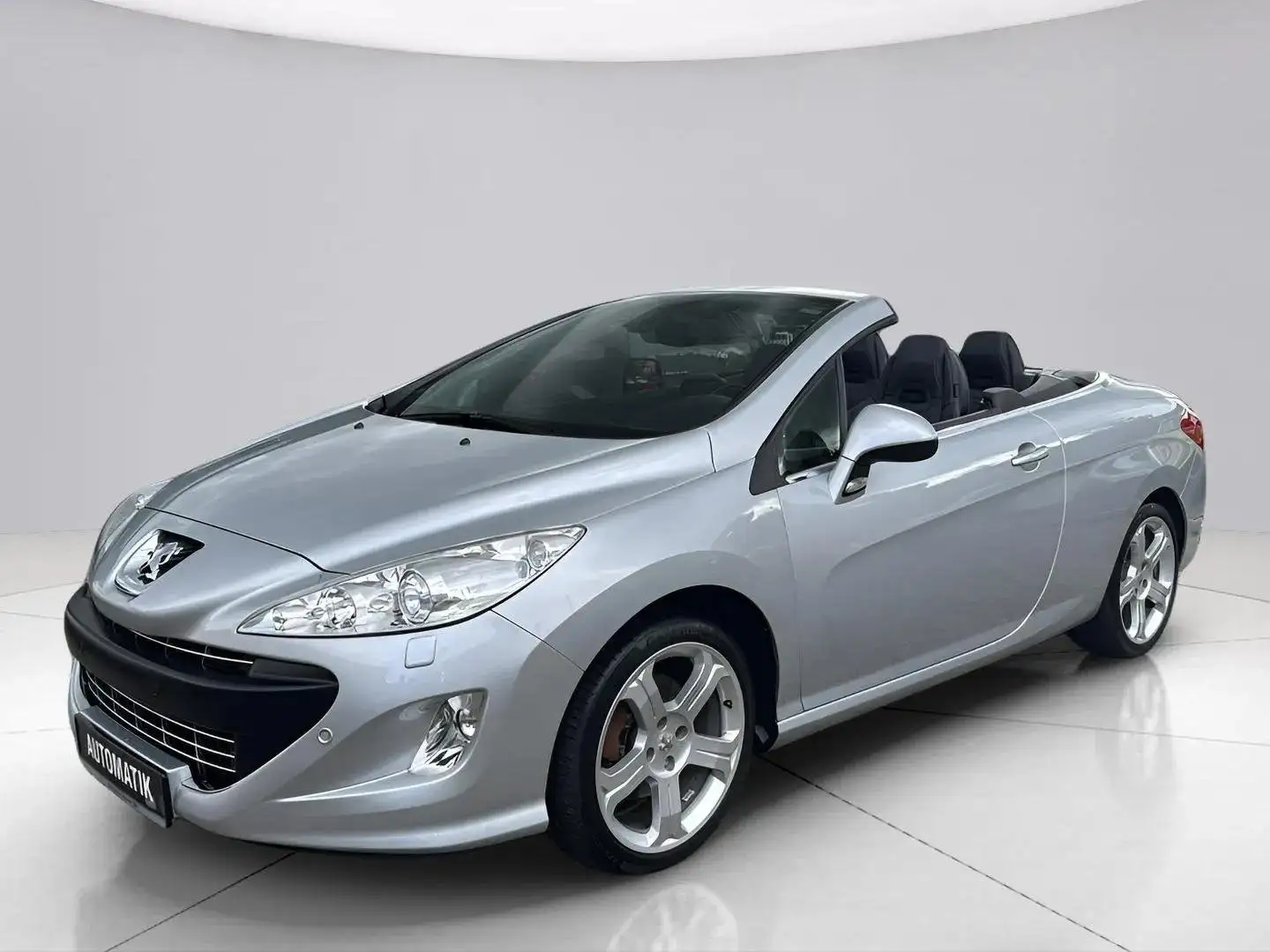 Peugeot 308 Platinum*Cabrio*Automatik*1.Hand*Leder*SHZ*PDC*ALU Grau - 1