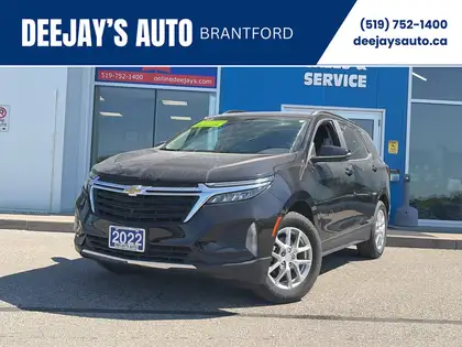 Black 2022 Chevrolet Equinox SUV / Crossover Four-Wheel Drive Automatic