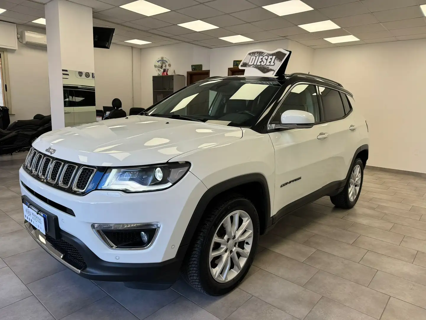 Jeep Compass 1.6 mjt Limited 2wd 120cv my20 Bianco - 2