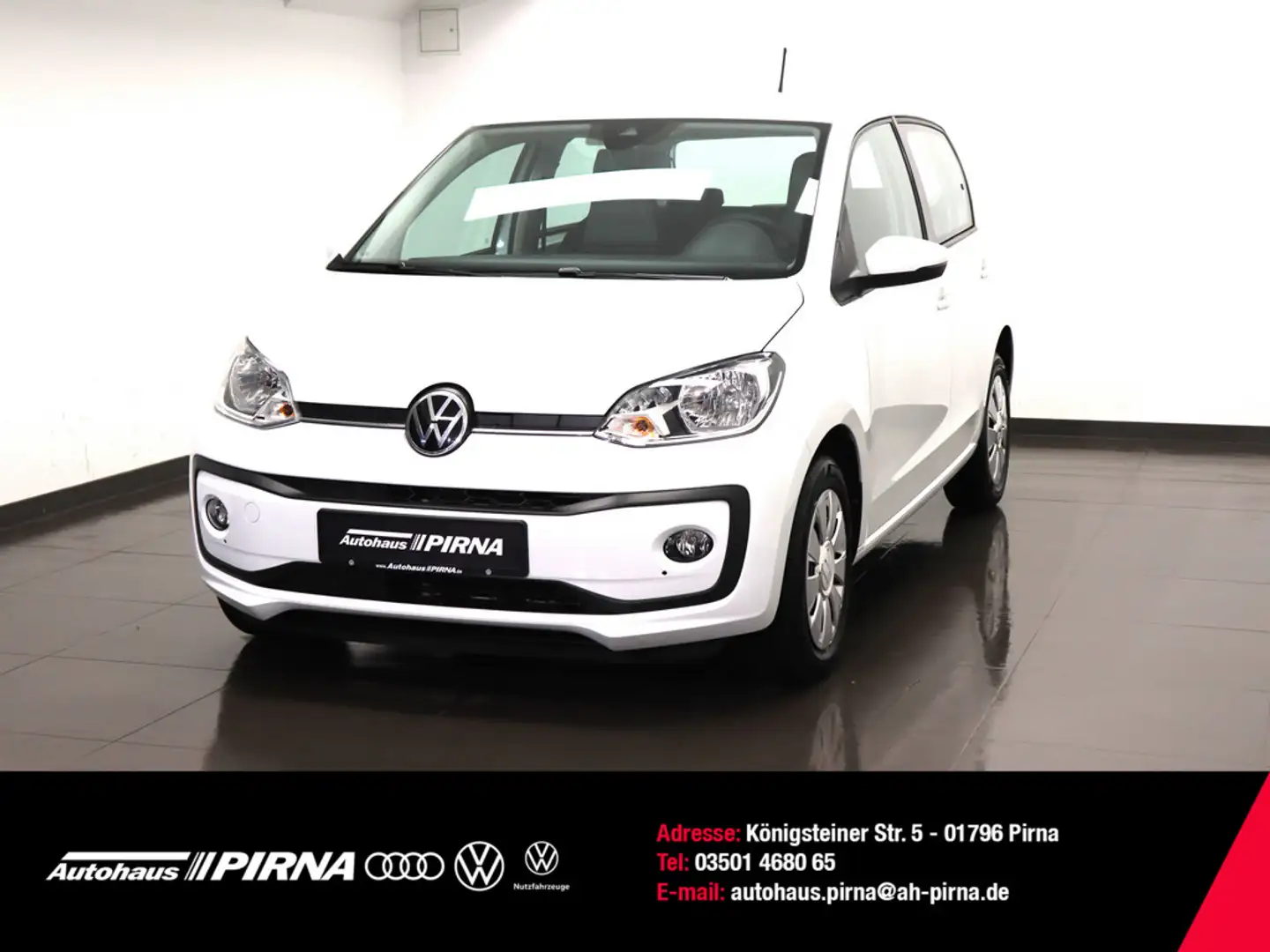 Volkswagen up! 1.0 Winter-Paket PDC Weiß - 1