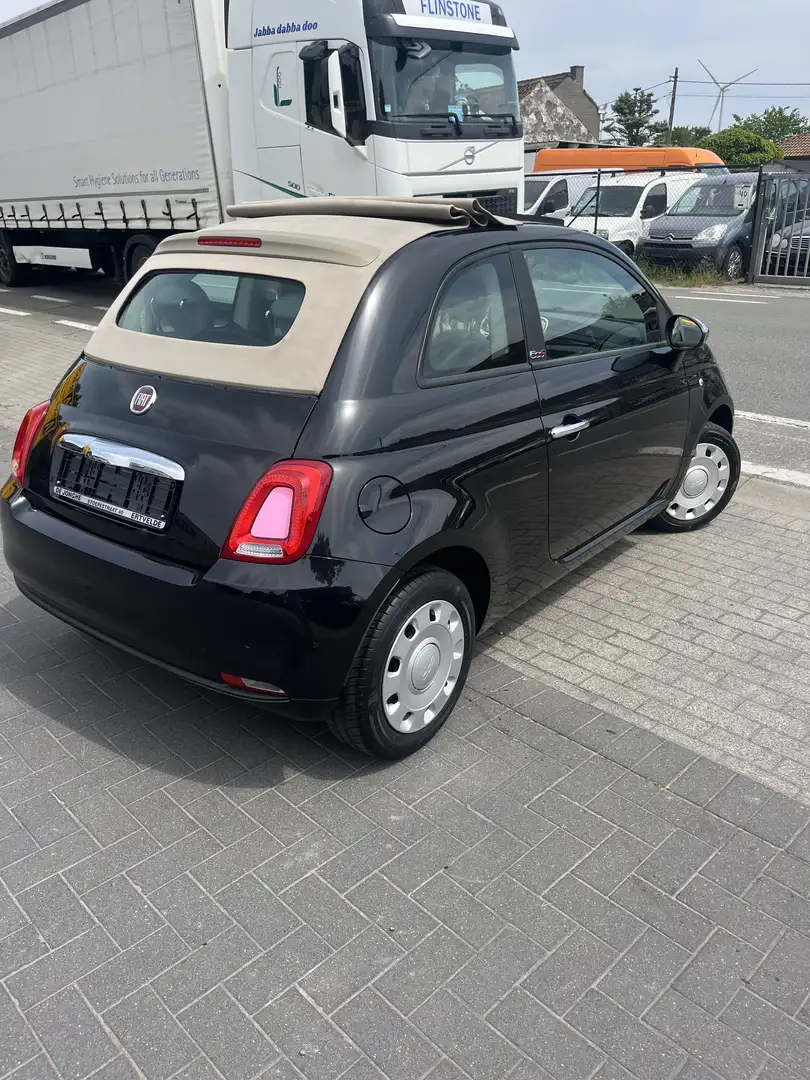 Fiat 500C 500 C 1.2 8V Lounge Noir - 1