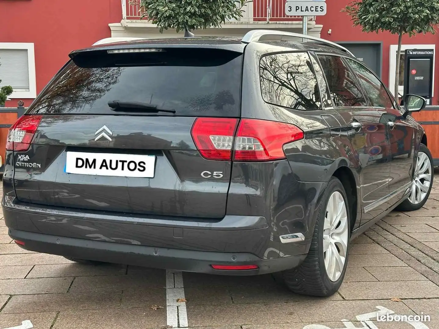 Citroen C5 tourer 2.0 hdi exclusive plus 160ch Gris - 2