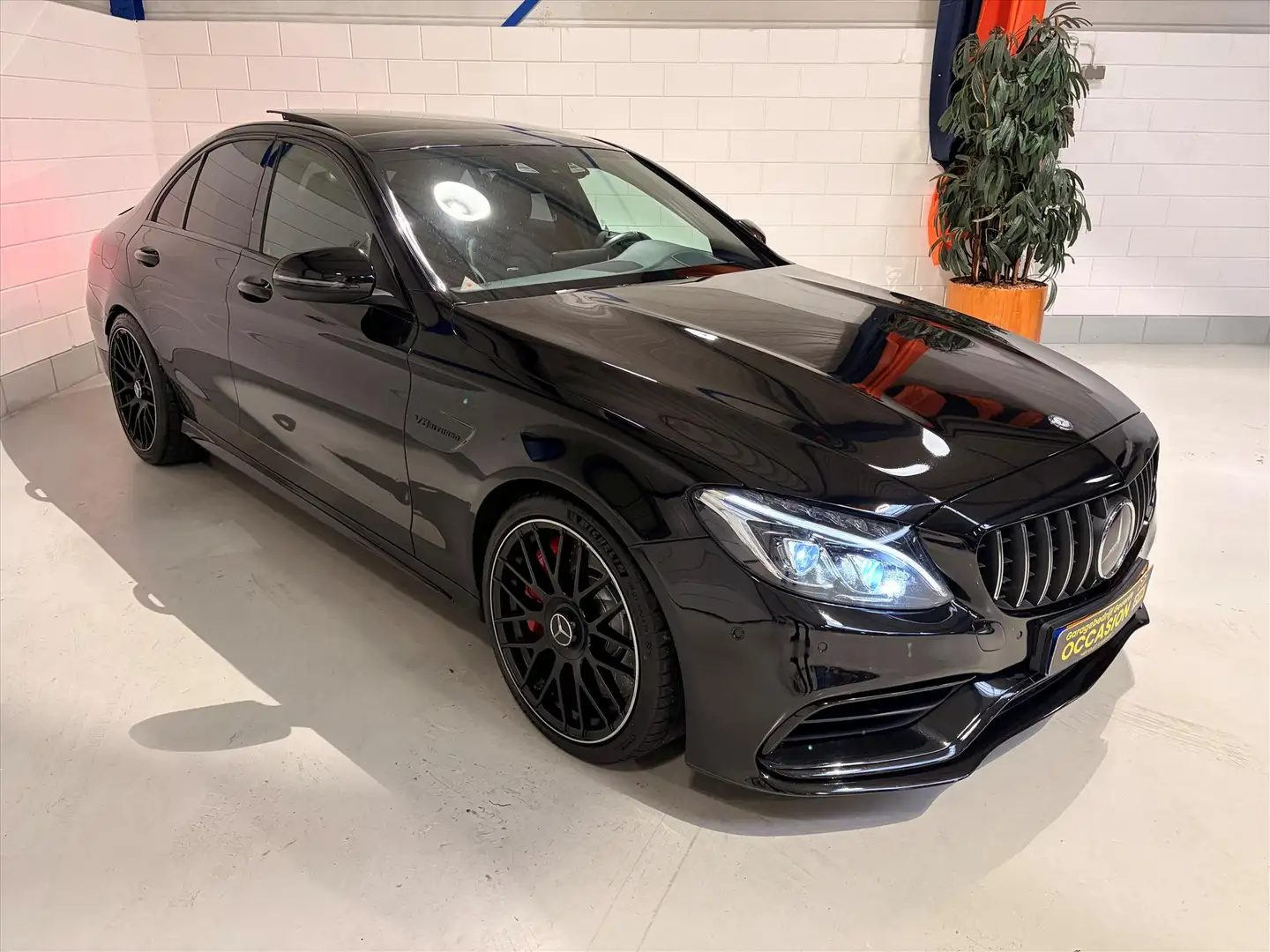 Mercedes-Benz C-Klasse C63S 4.0l V8T 510PK Speedshift, Pano, Hea Noir - 1