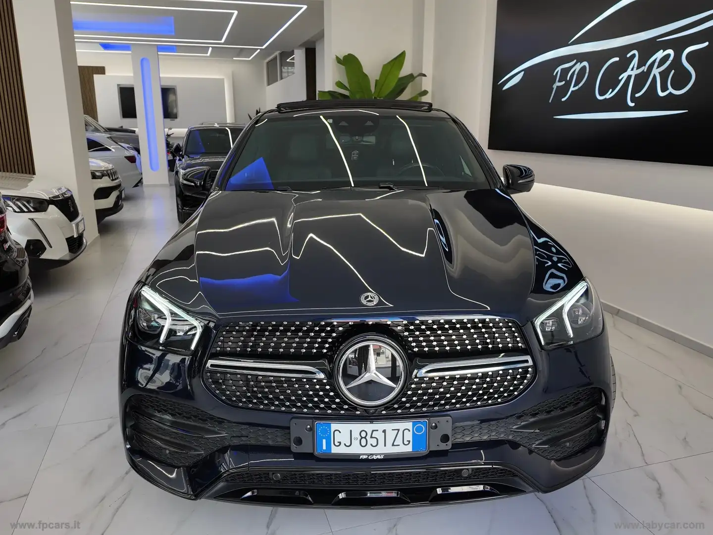 Mercedes-Benz GLE 350 GLE 350 de 4M Pl.Hybrid Cpé Premium Pro Bleu - 2