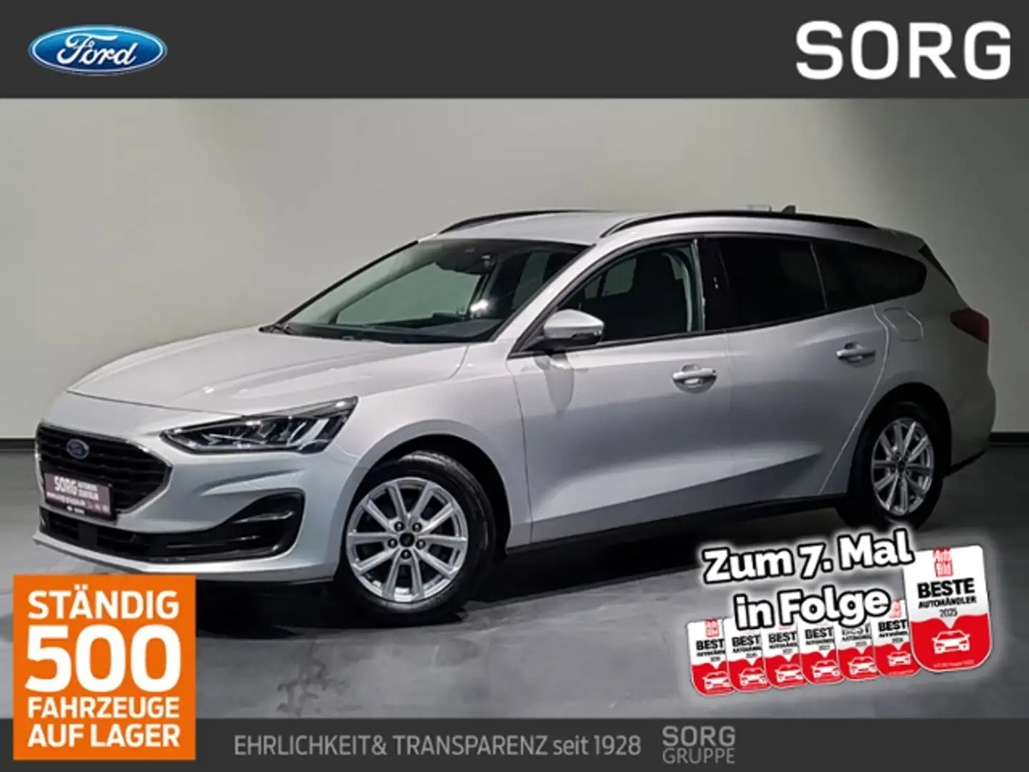 Ford Focus 1.5 EcoBoost Cool & Connect*NAVI*SITZHZG* Silber - 1
