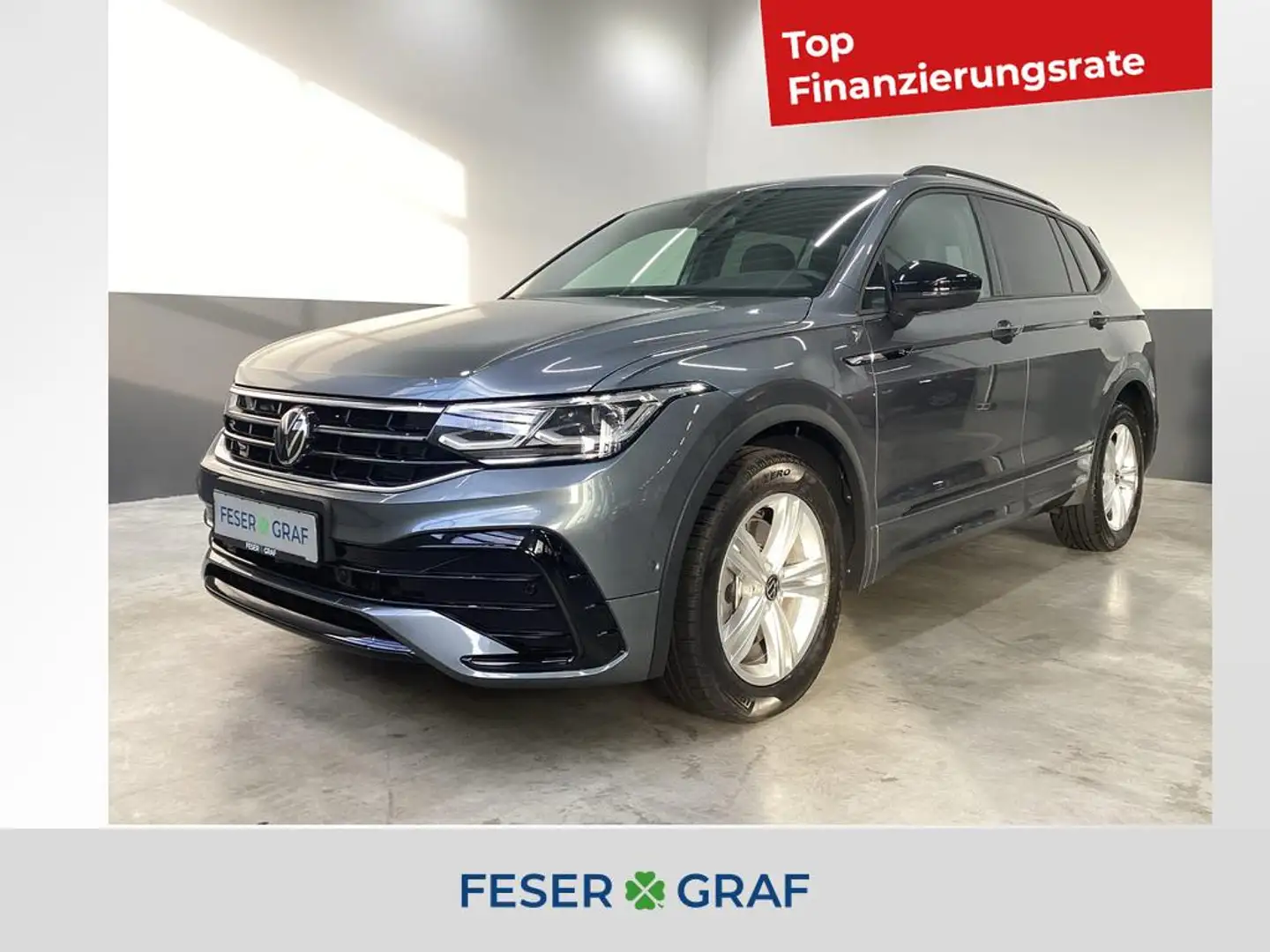 Volkswagen Tiguan Allspace R-Line 2.0TDI 142kW AHK Pano 7Si Grau - 1