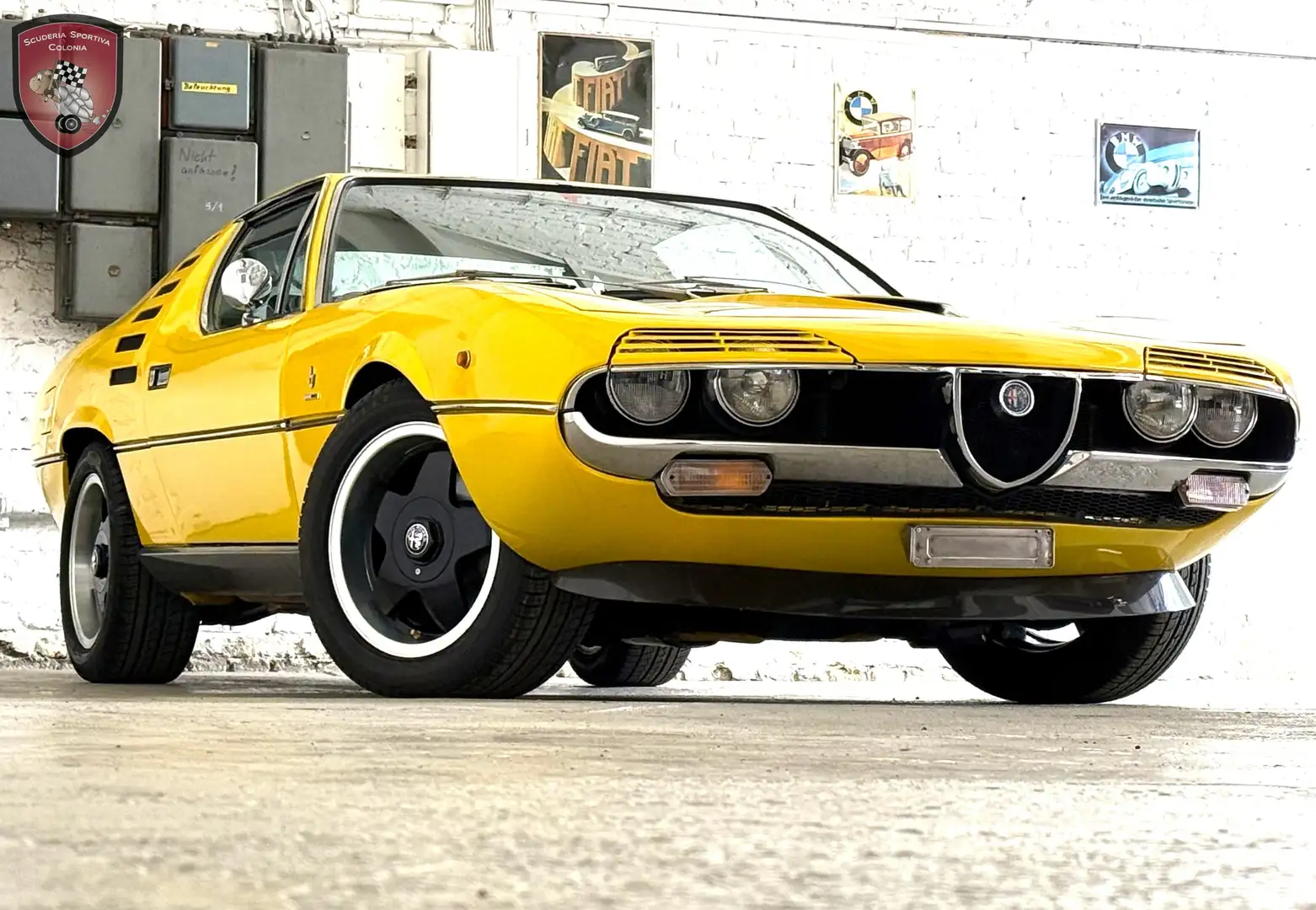 Alfa Romeo Montreal Modificata * mit Servo Gelb - 1