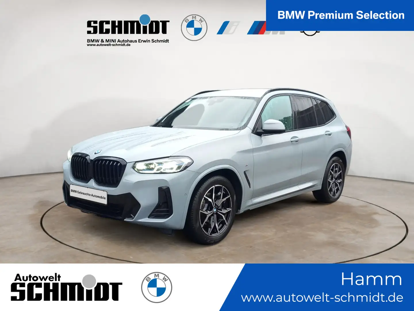 BMW X3 xDrive20d M Sportpaket + GARANTIE-bis-01.29 Grau - 1