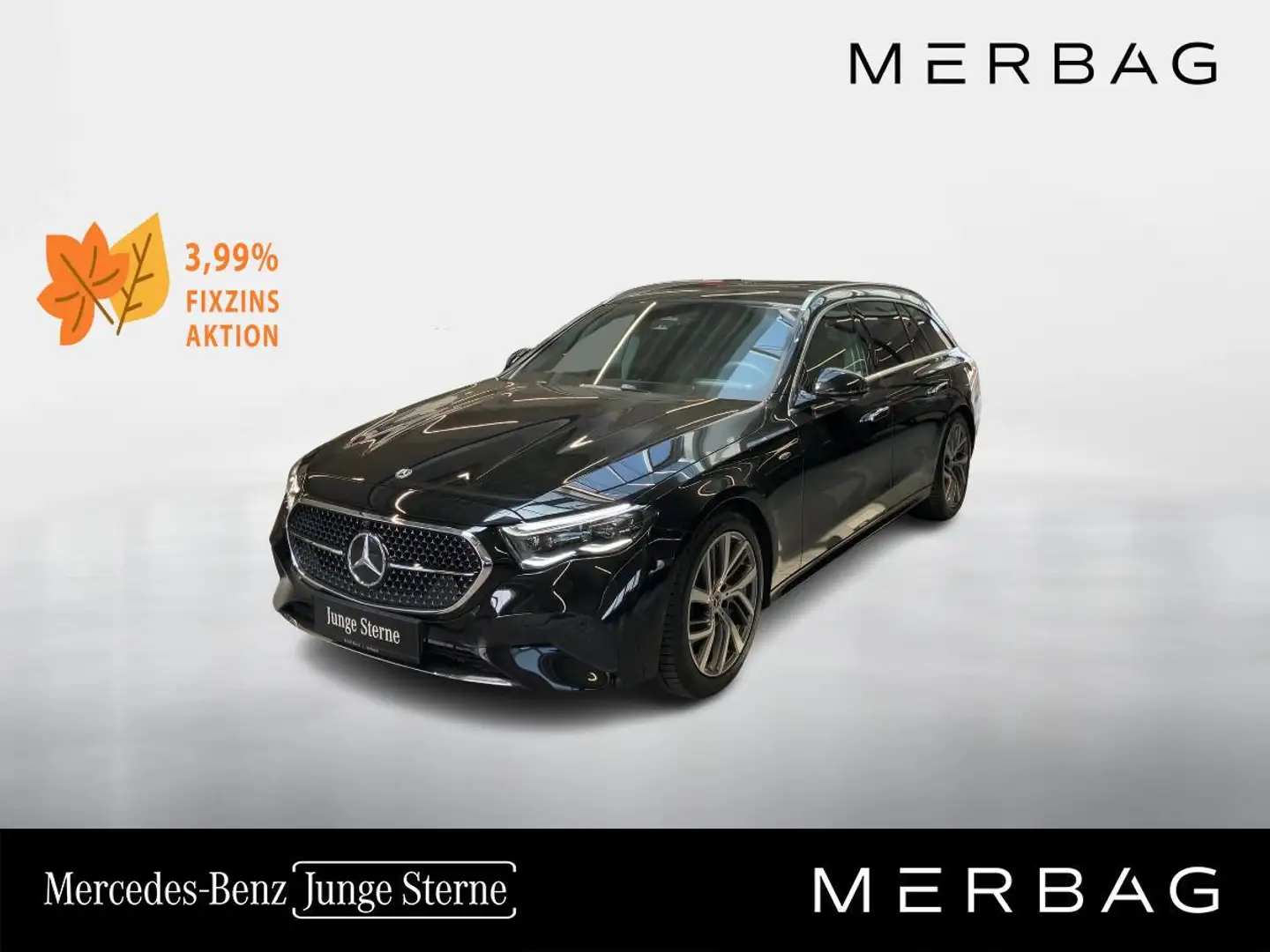Mercedes-Benz E 300 de 4MATIC T-Modell Schwarz - 1