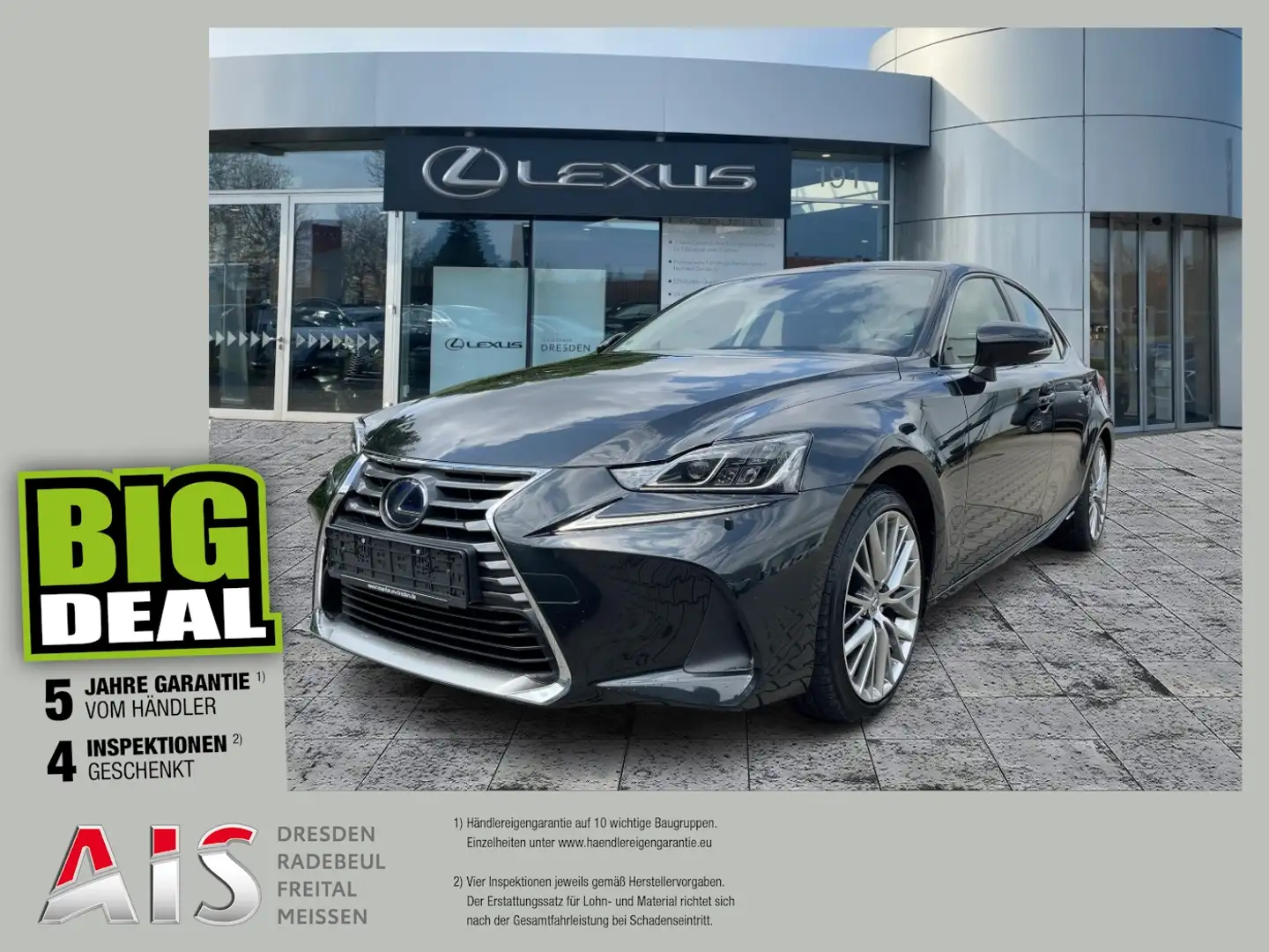 Lexus IS 300 h Luxury Line Navi*KAM*DAB*SHZ crna - 1