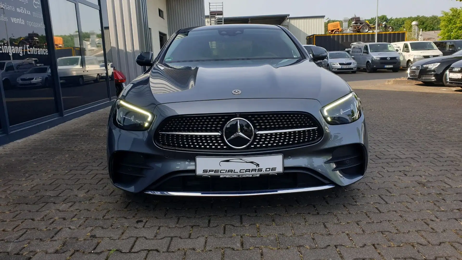 Mercedes-Benz E 400 d 4M 9G Tronic - AMG - ASSISTS - WIDE siva - 2