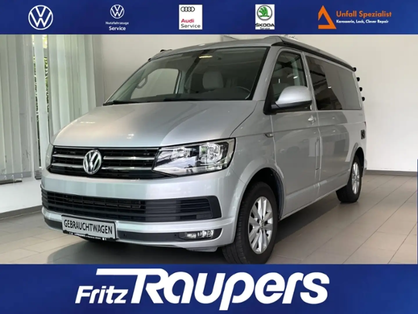Volkswagen T6 California TDI Ocean +CAMPER+KÜCHE+BETT Срібний - 1