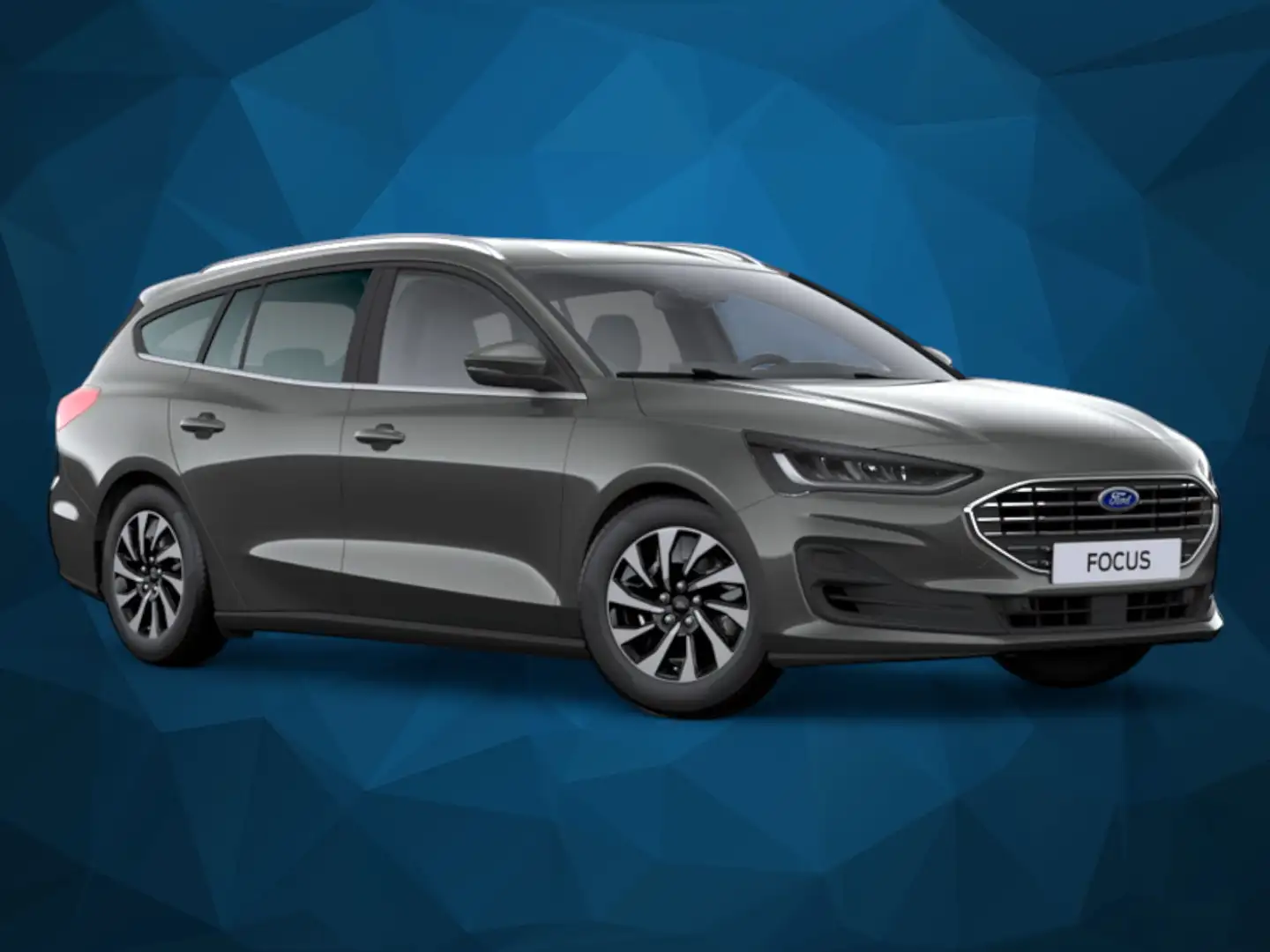 Ford Focus Titanium 1.0 | Kamera | Navi | LED | LMF Grau - 1
