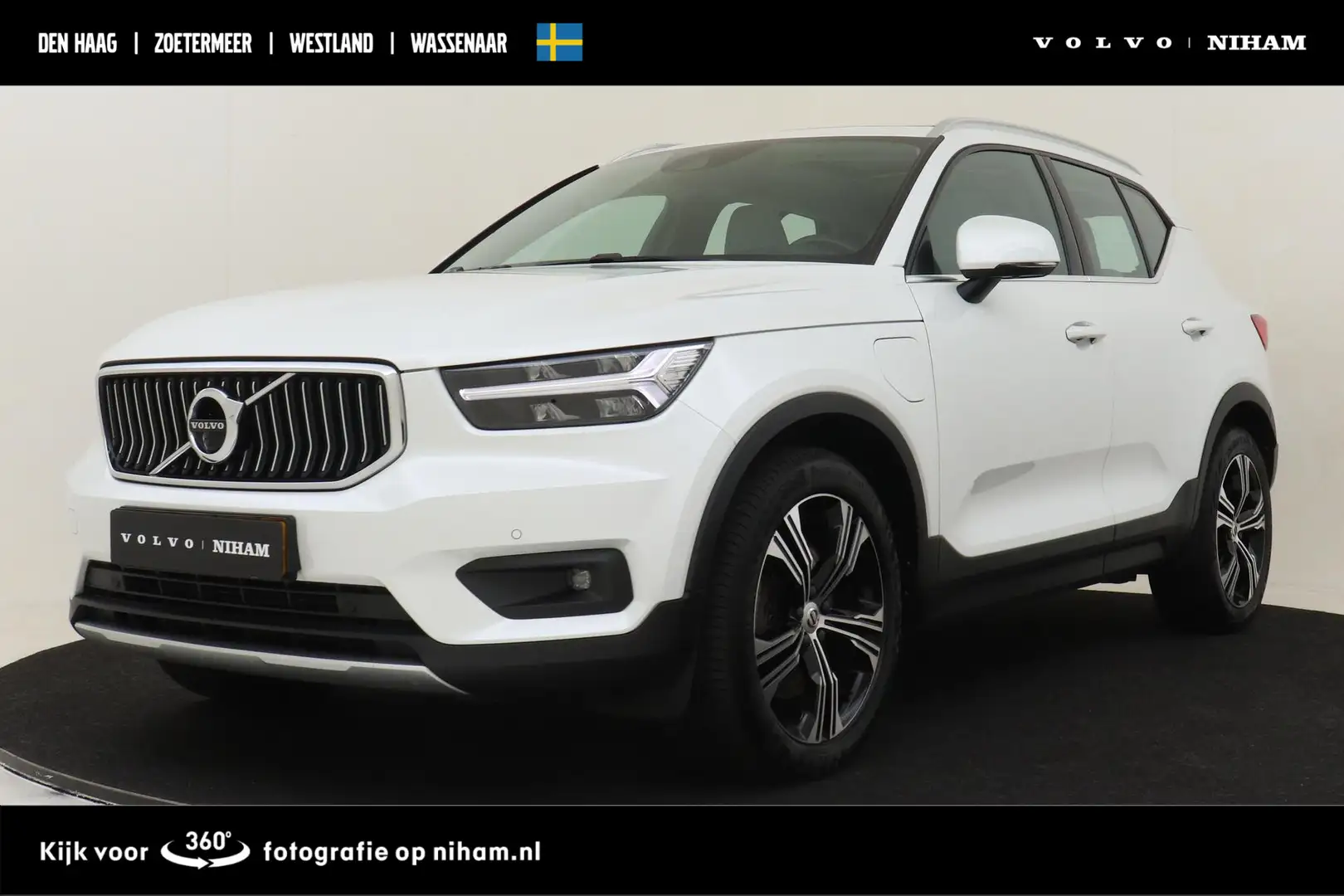 Volvo XC40 T5 RECHARGE INSCRIPTION -PANO.DAK|HARMAN/KARDON|36 Blanc - 1