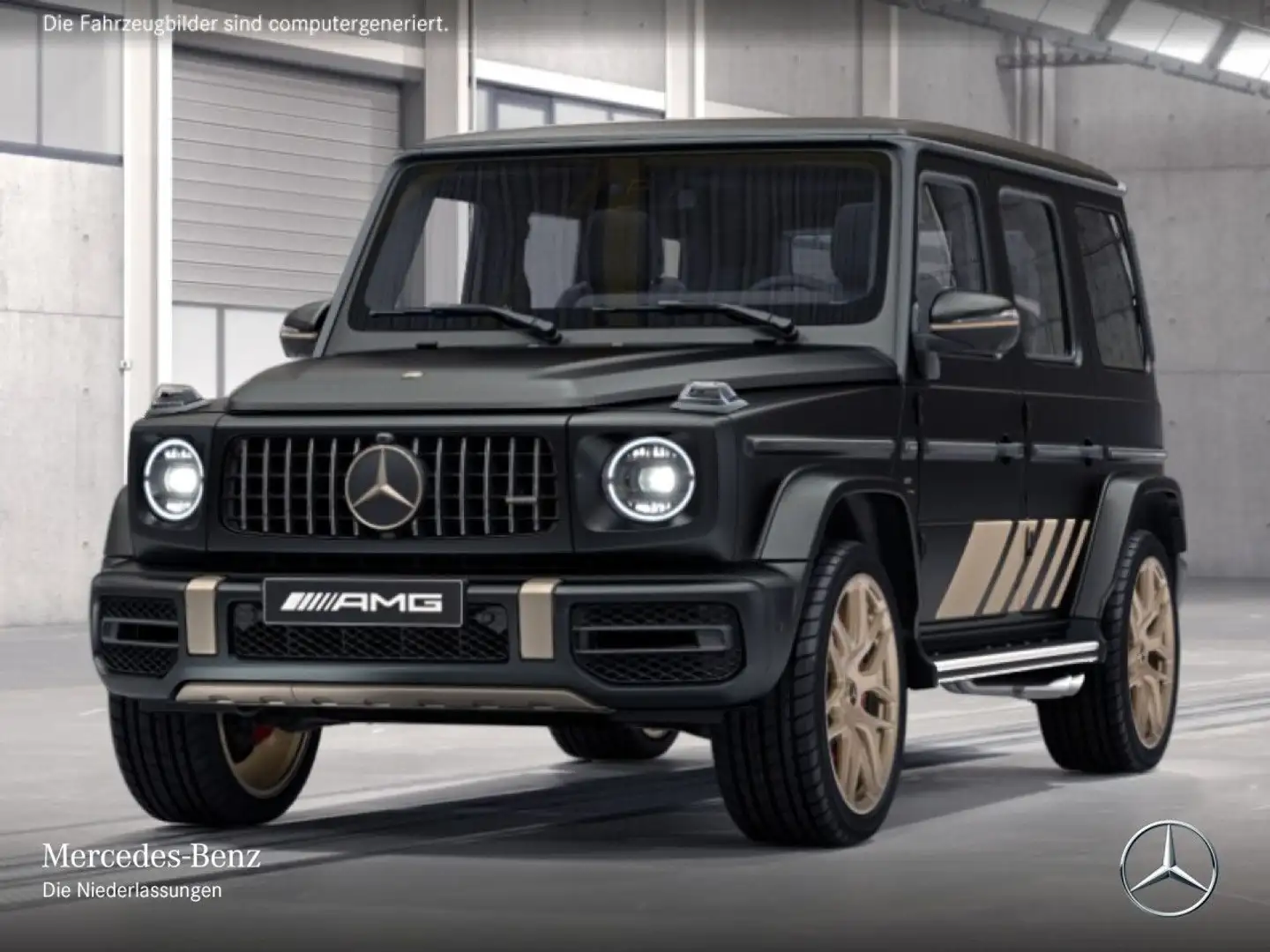 Mercedes-Benz G 63 AMG G 63 GSD+360+AHK+MULTIBEAM+FAHRASS+BURMESTER+SPUR Schwarz - 2