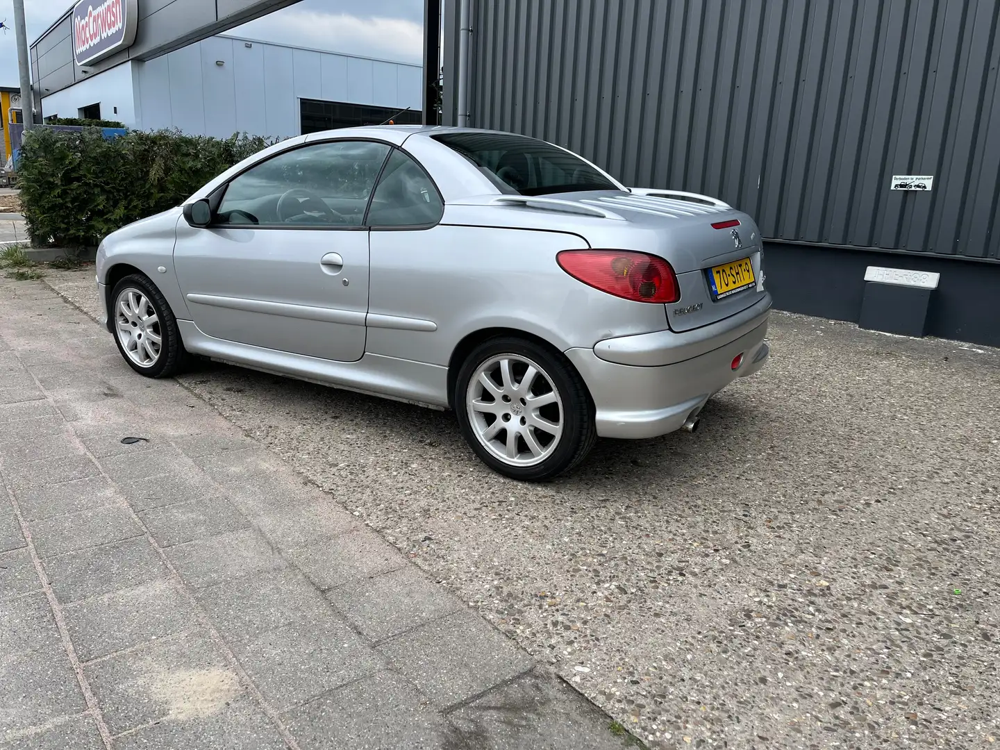 Peugeot 206 206CC 2.0-16V Roland Garros AIRCO|STOELVERWARMING Grijs - 2