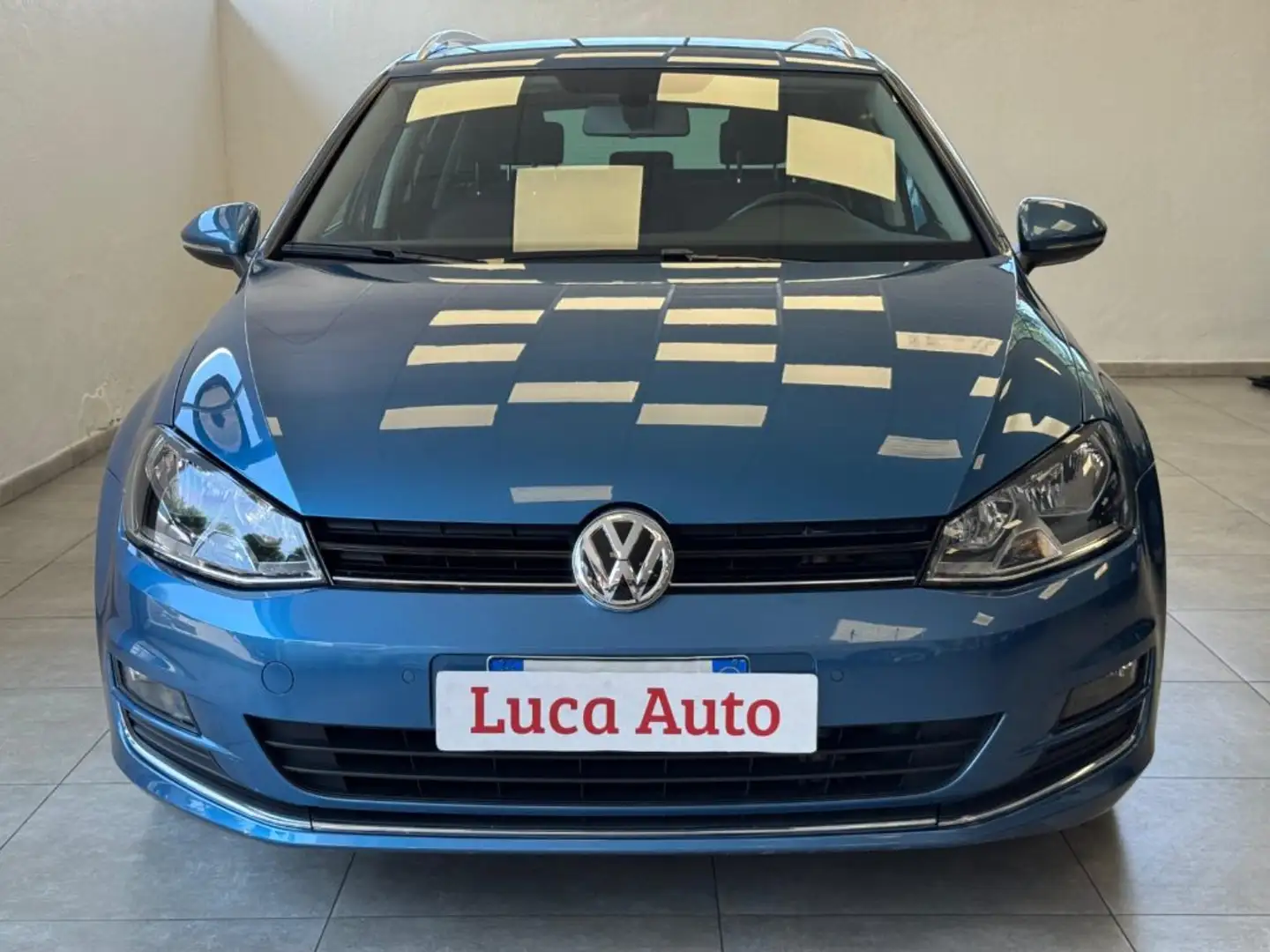 Volkswagen Golf Variant 1.6 TDI 110CV *TAGLIANDI VW*UNICO PROP*NAVIGATORE* Blu/Azzurro - 2