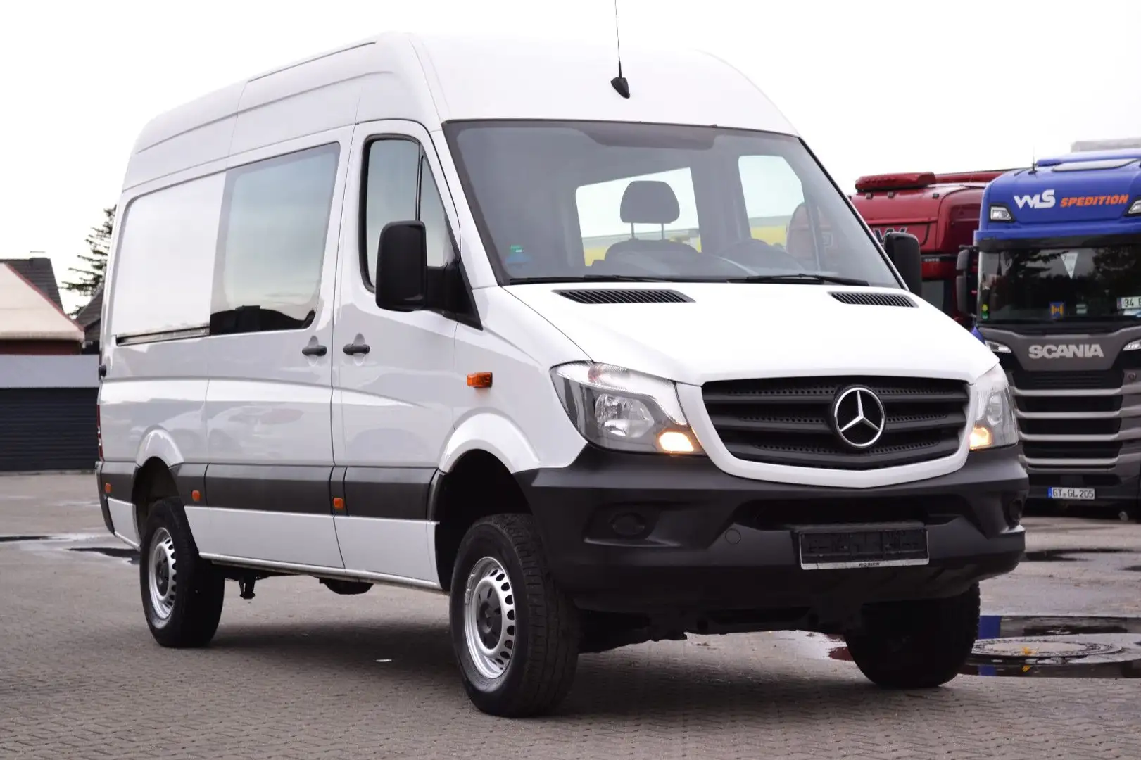 Mercedes-Benz Sprinter 316 CDI 4x4 Allrad 163PS ! Weiß - 2