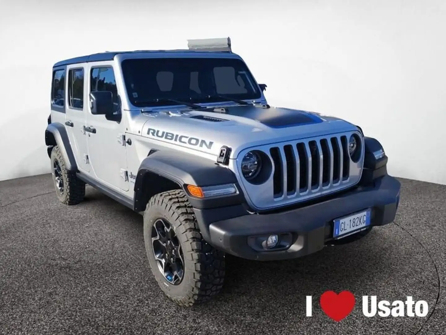 Jeep Wrangler PHEV Plug-In Hybrid My22 Rubicon 2.0 4xe Phev 380 Argento - 2
