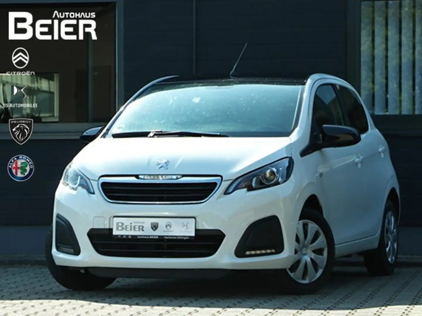 Peugeot 108 1.0 VTi Active Sitzh./ Klima/ Freispr. Білий - 1