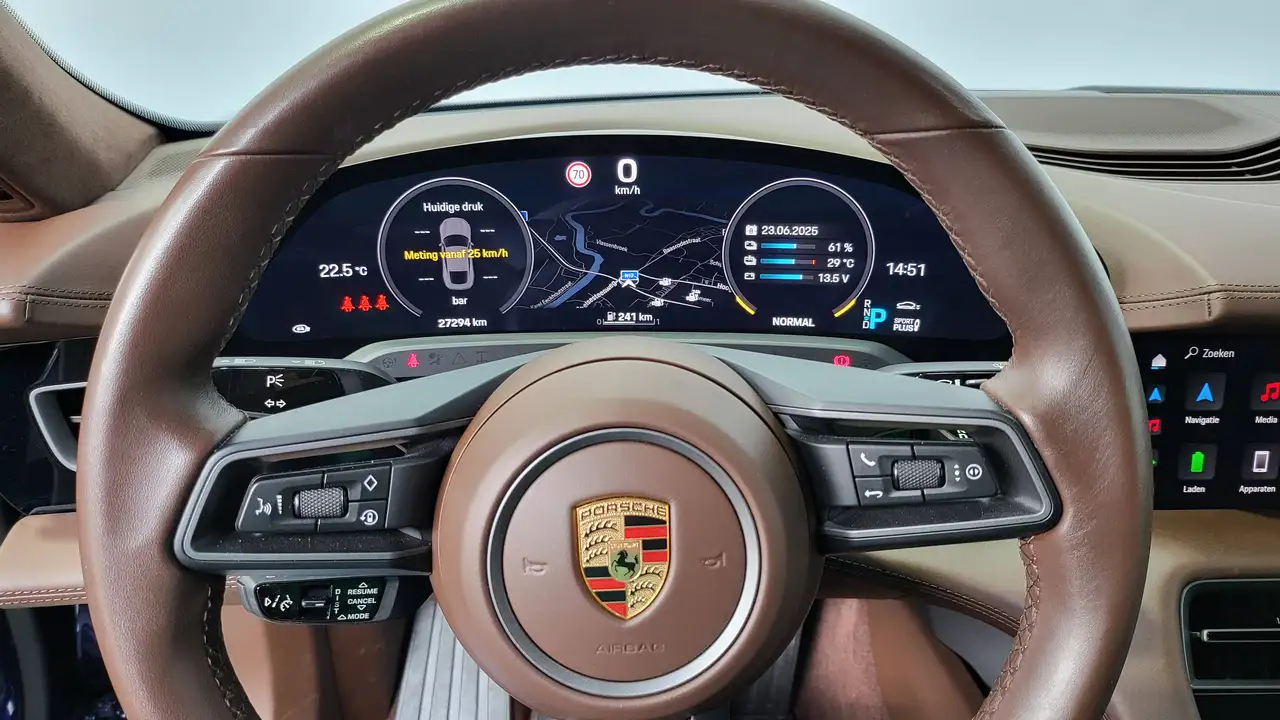 Porsche Taycan 4S 93.4 kWh 2020 31.316 km Matrix PDLS Cam360 Uniek OLEA Pano CarPlay AdaptiveCruise, миниатюра 15