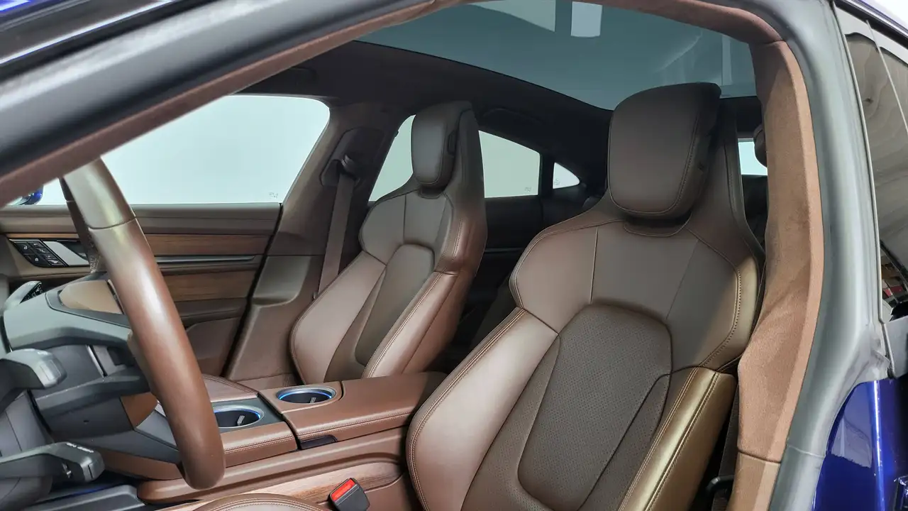 Porsche Taycan 4S 93.4 kWh 2020 31.316 km Matrix PDLS Cam360 Uniek OLEA Pano CarPlay AdaptiveCruise, миниатюра 11