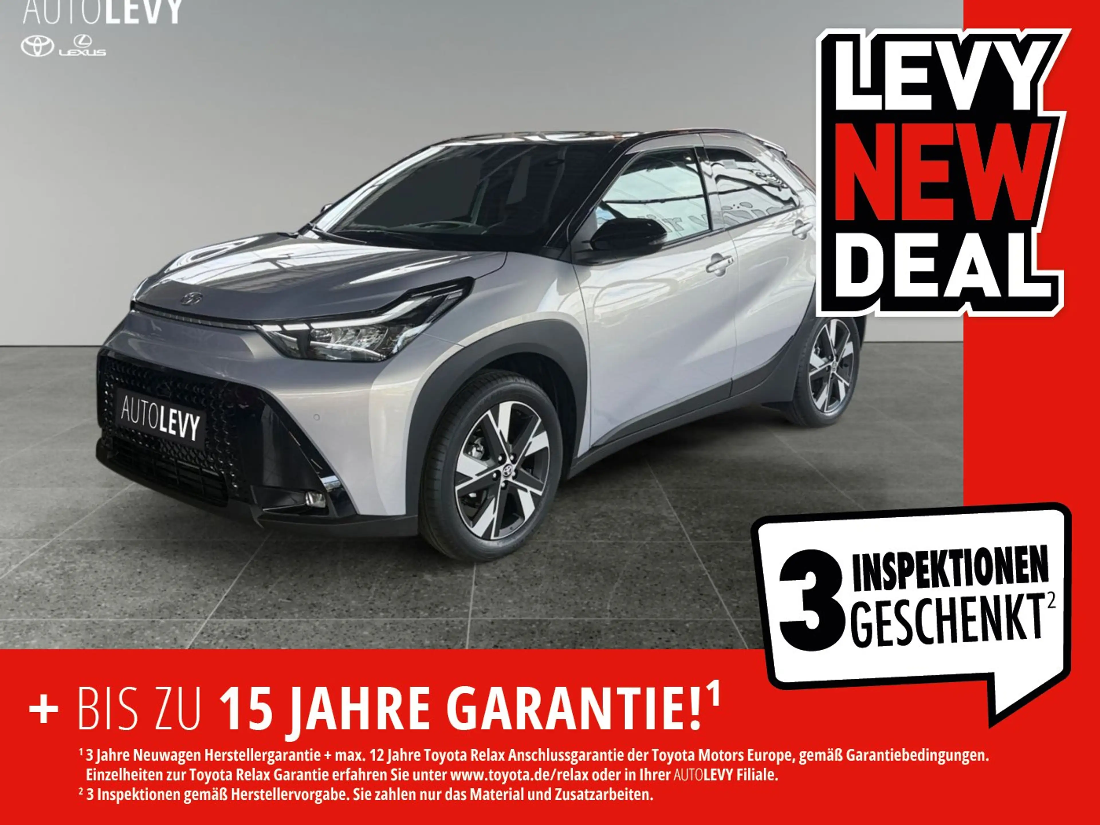 Toyota Aygo X Teamplayer Hybrid+Sitz-Hz +Nur mit Inzahlung!