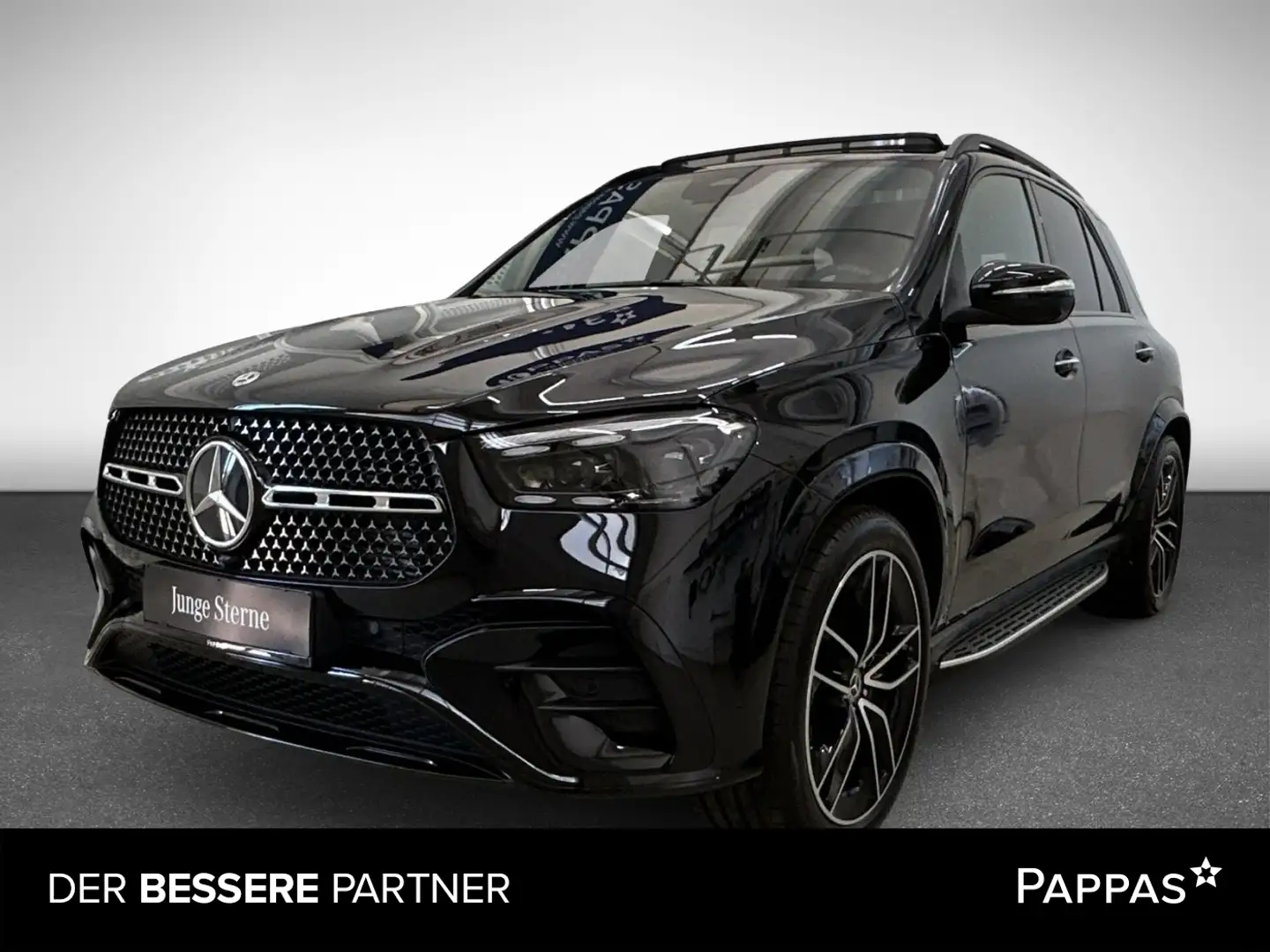 Mercedes-Benz GLE 450 d 4MATIC Stdhz PTS Distr Navi Sitzklima Schwarz - 1