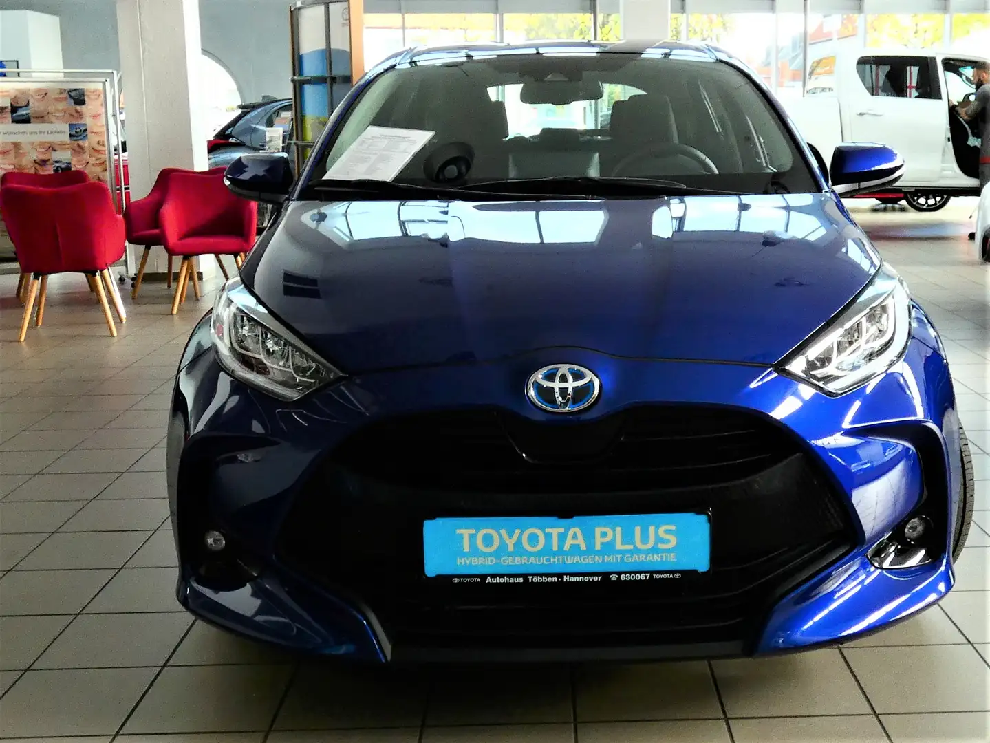 Toyota Yaris Hybrid Team D + Comfort Paket +LED+ Sitzheizung Blau - 2