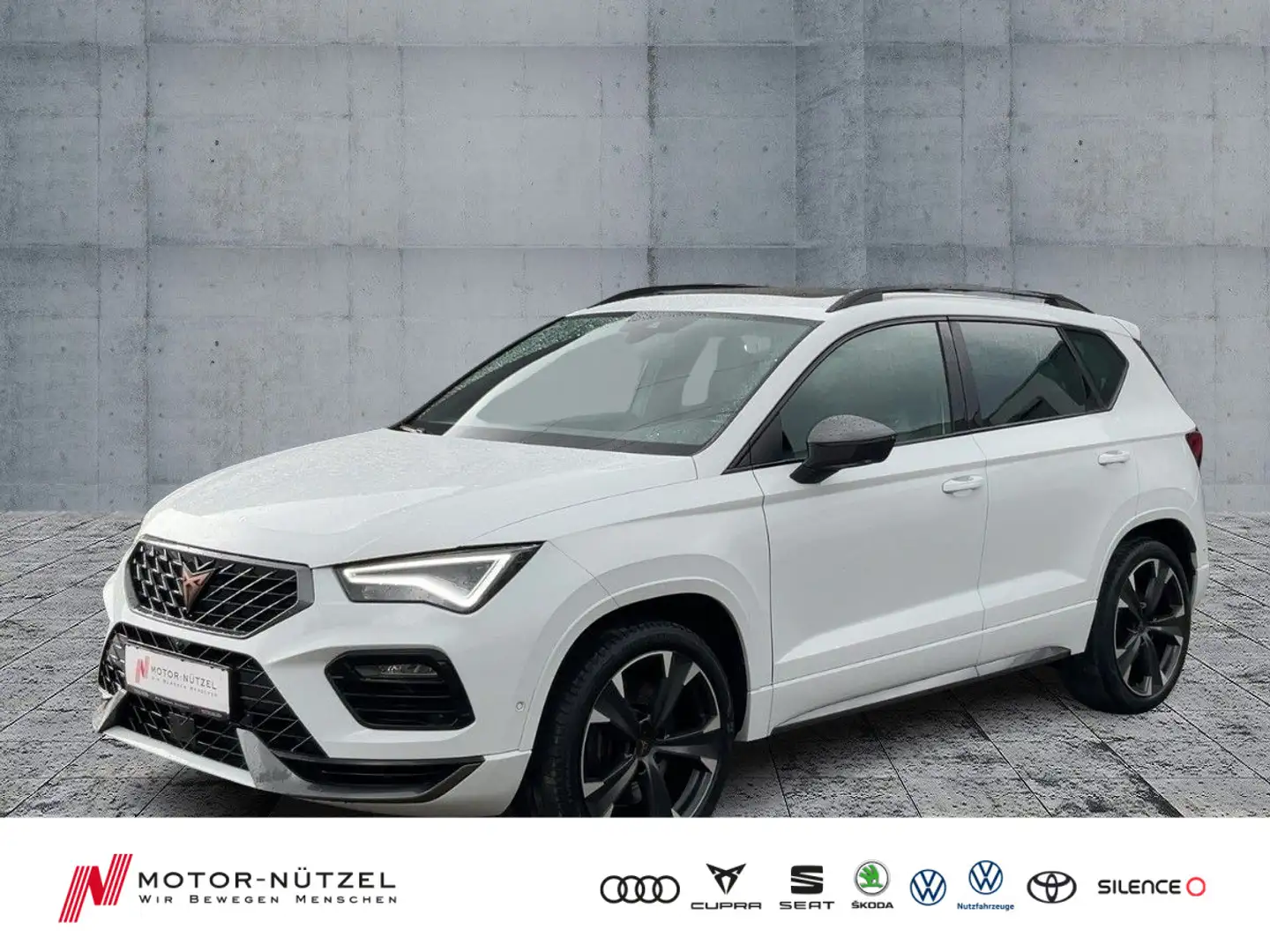 CUPRA Ateca 2.0 TSI DSG 4DRIVE LED+NAVI+PANO+KAMERA Weiß - 1