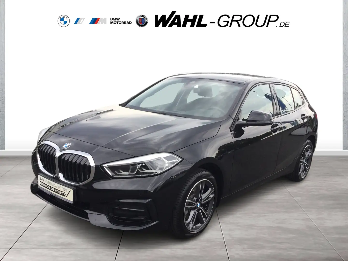 BMW 116 d SPORT LINE LEDER LC PROF LED GRA PDC WLAN Schwarz - 1